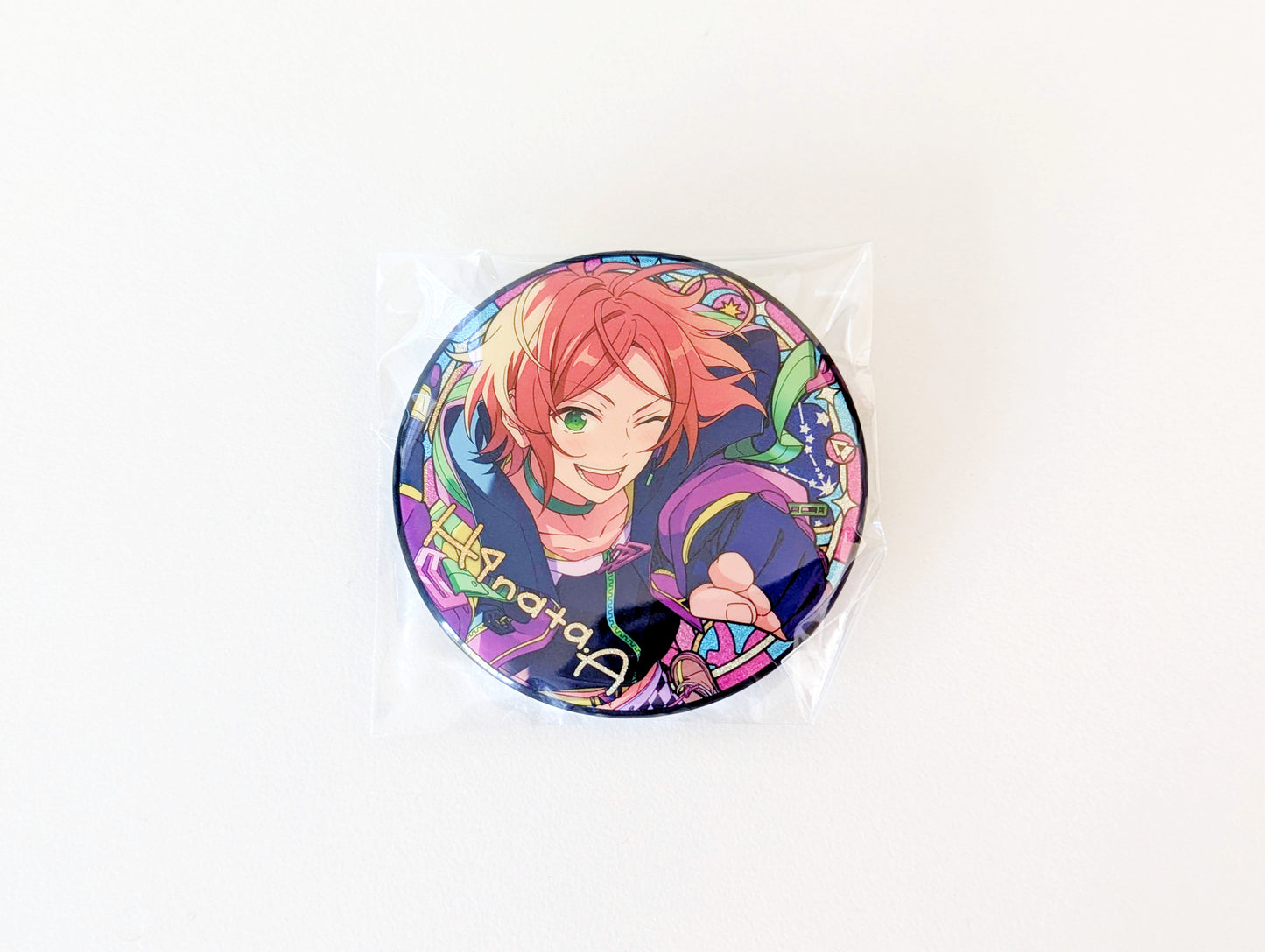 Ensemble Stars!! CN Glitter Badge - Hinata Aoi
