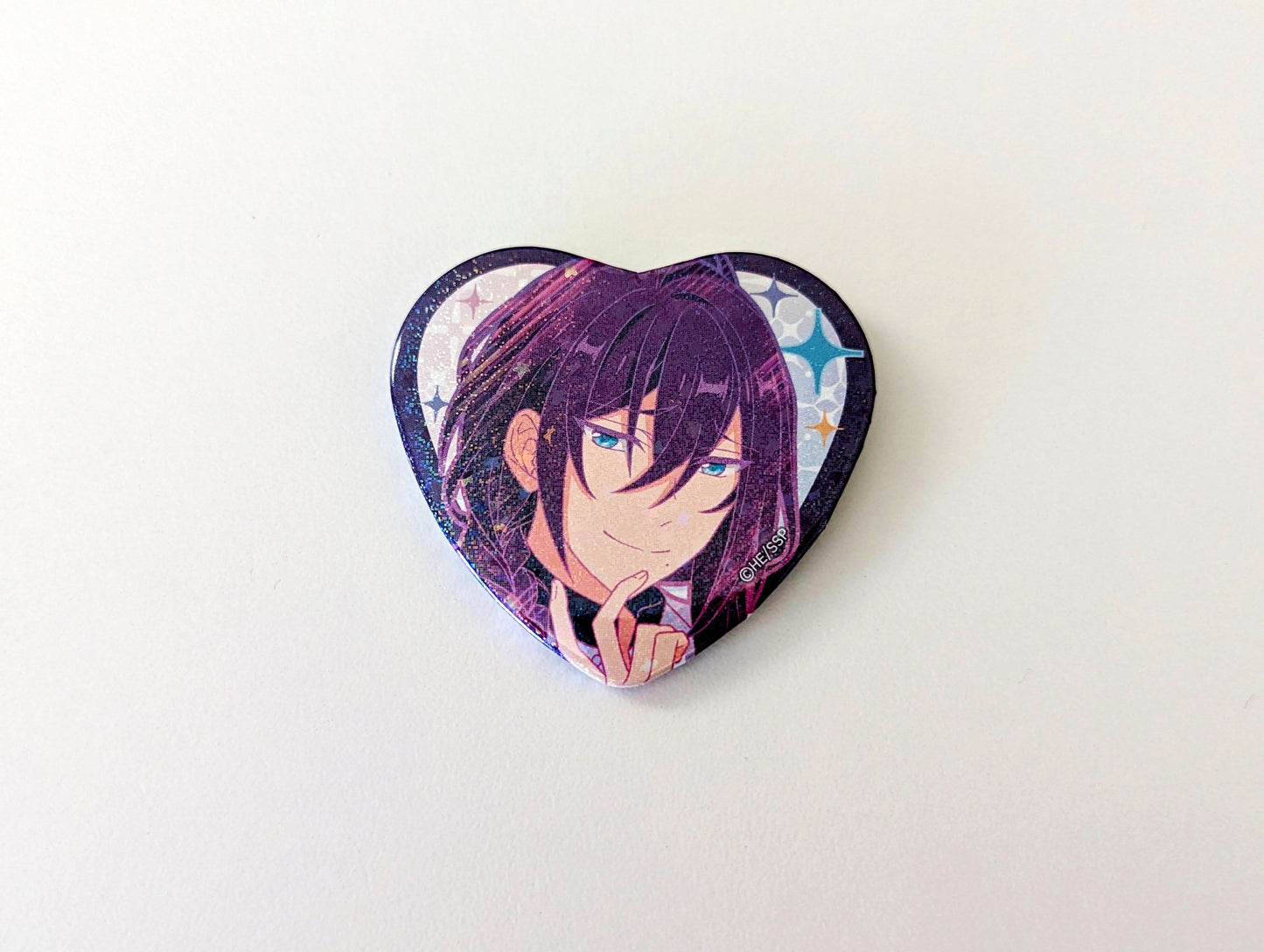 Ensemble Stars!! Heart Shape Can Badge Collection - the midnight sun -