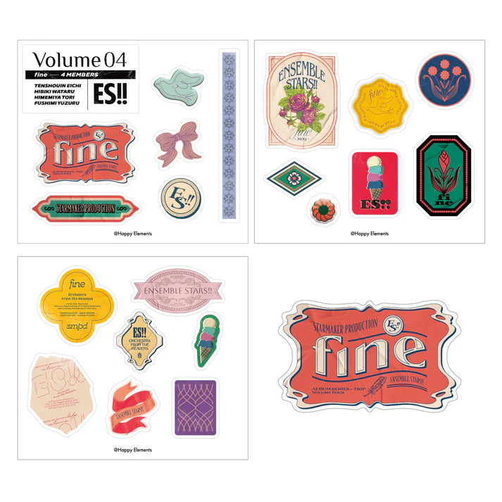 Ensemble Stars!! ALBUM SERIES "TRIP" Sticker Set