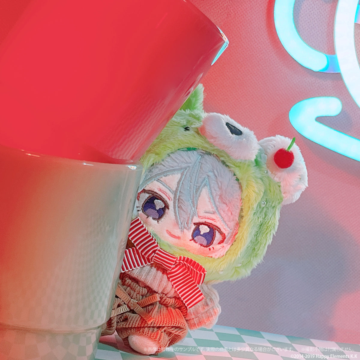 Ensemble Stars!! Living Together Nui Little Bear Hood & Twin Cherries