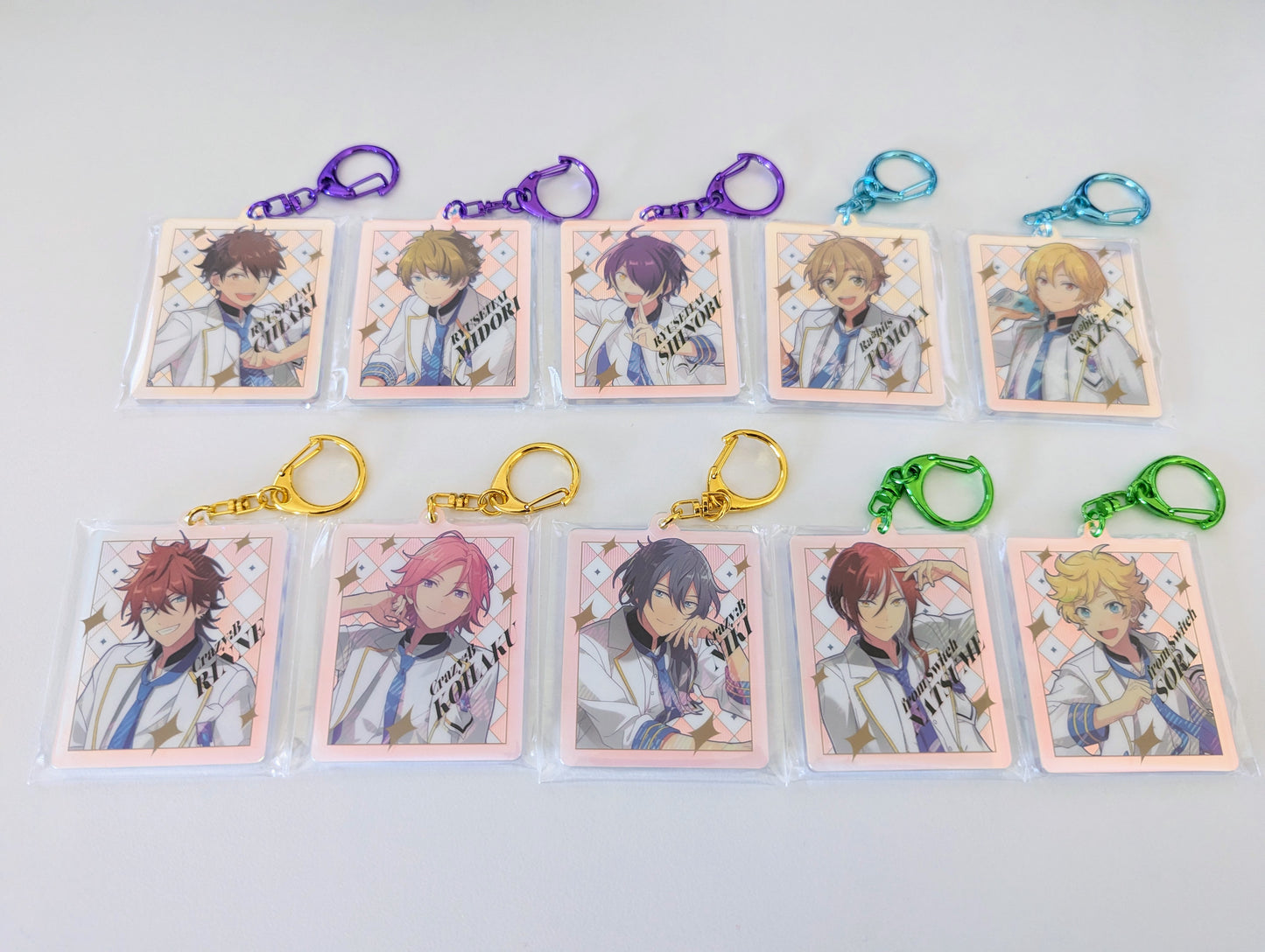 Ensemble Stars!! Clear Holo Charm Collection - the first light -