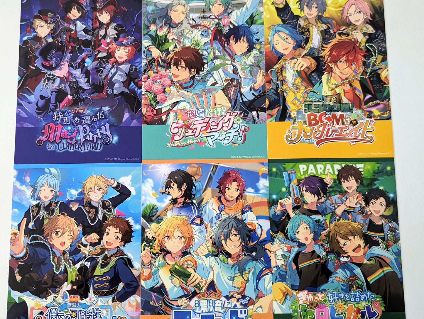 Ensemble Stars!! Pattythree Event Postcards Vol.1