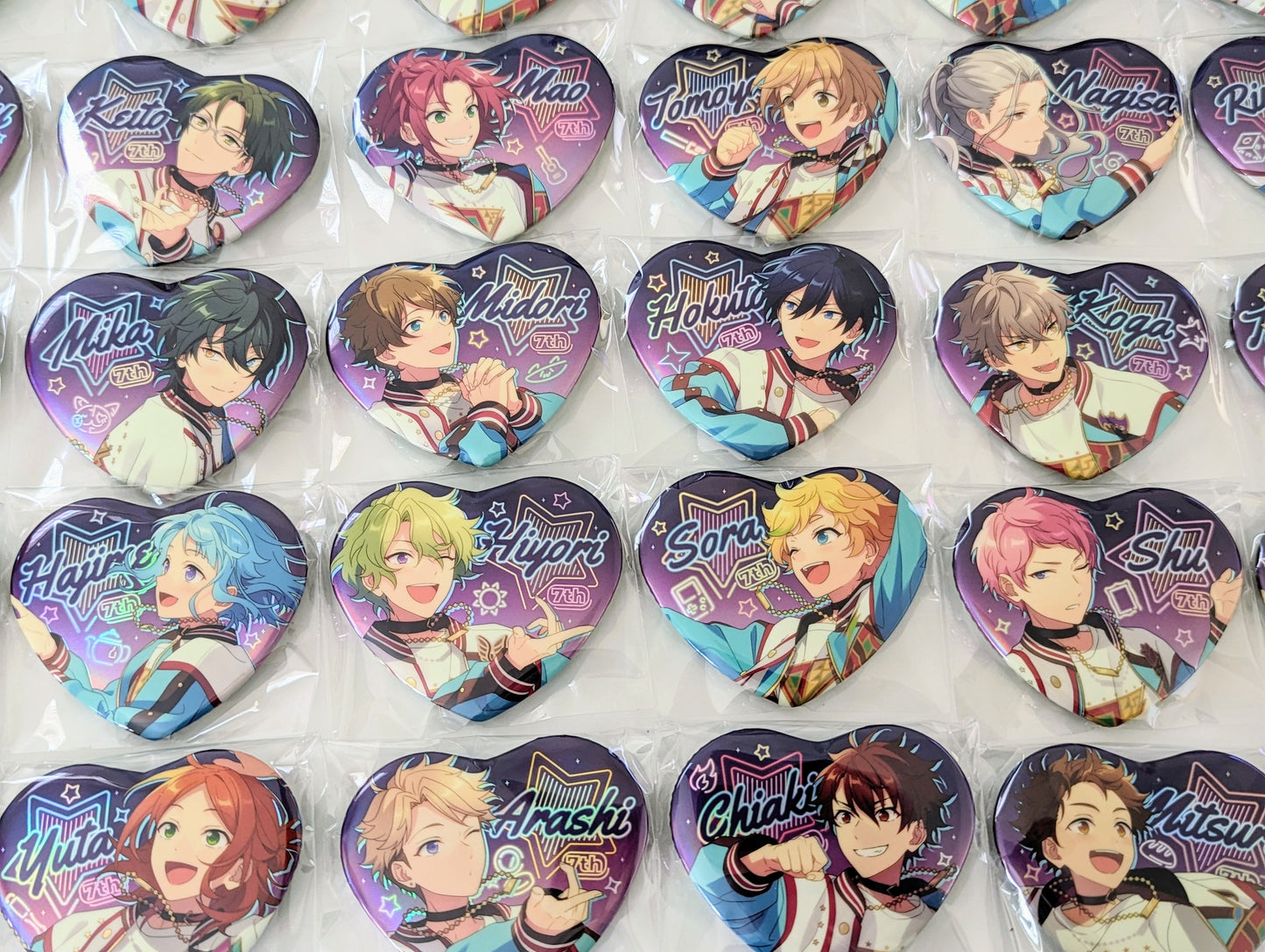 Ensemble Stars!! CN 7th Anniversary Carnival Heart Badge