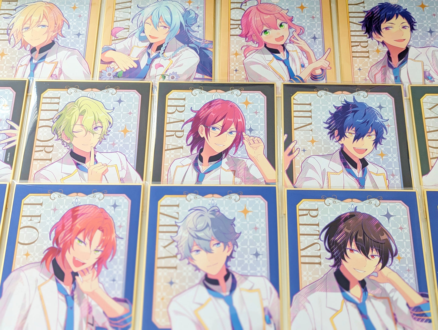 Ensemble Stars!! Cast Live Starry Symphony -the midnight sun- Trading Mini Shikishi