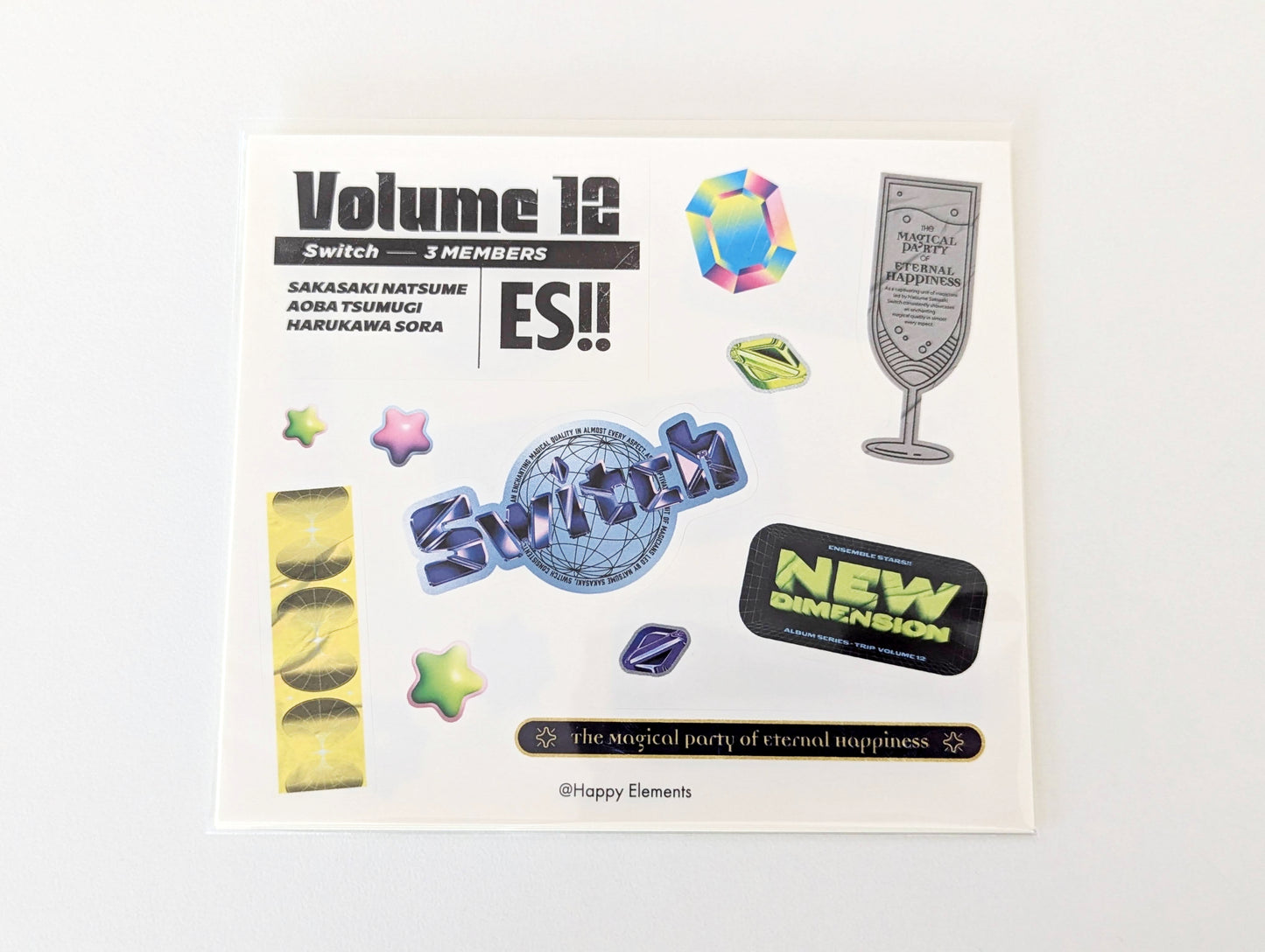 Ensemble Stars!! ALBUM SERIES "TRIP" Sticker Set