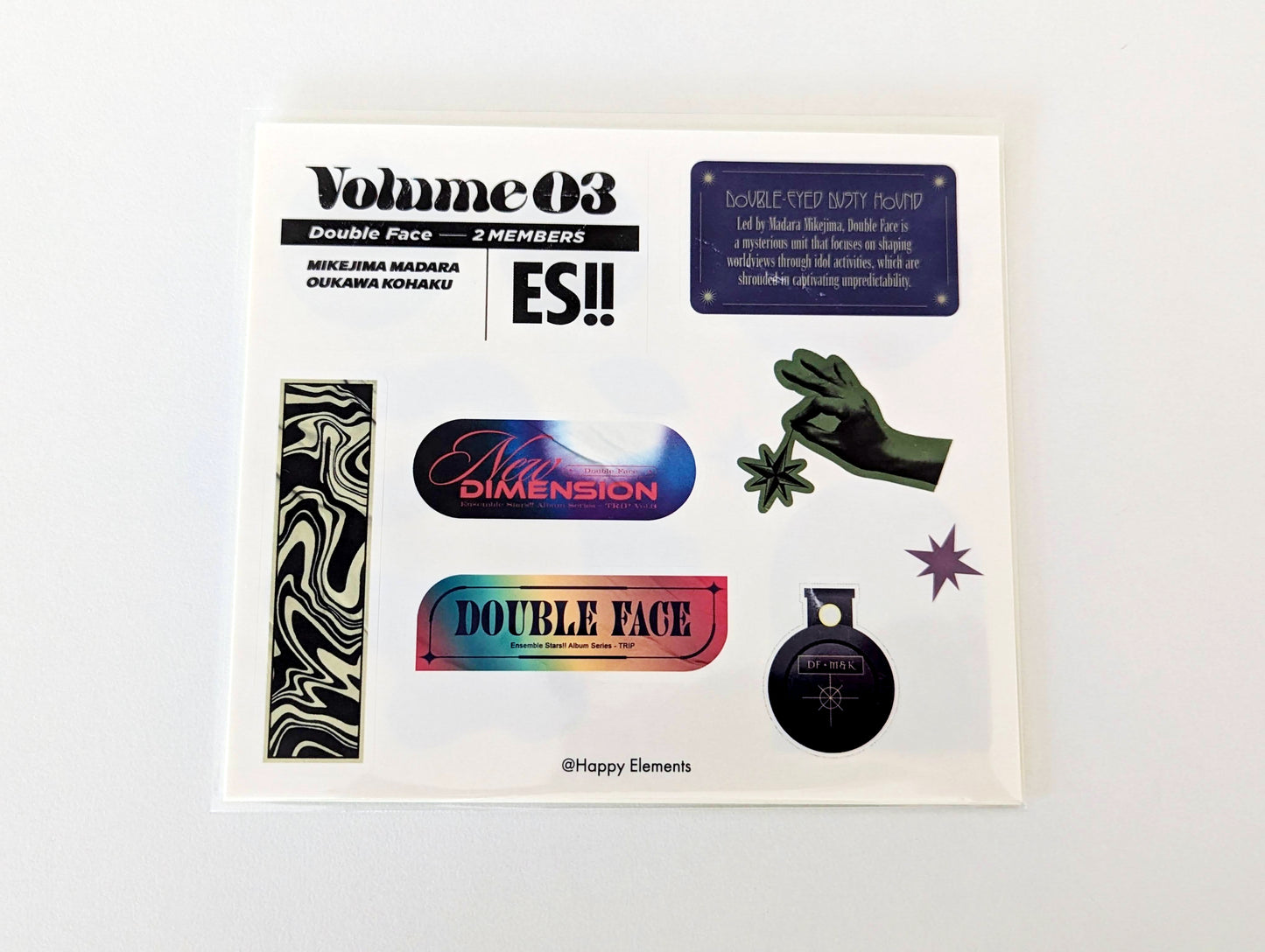 Ensemble Stars!! ALBUM SERIES "TRIP" Sticker Set