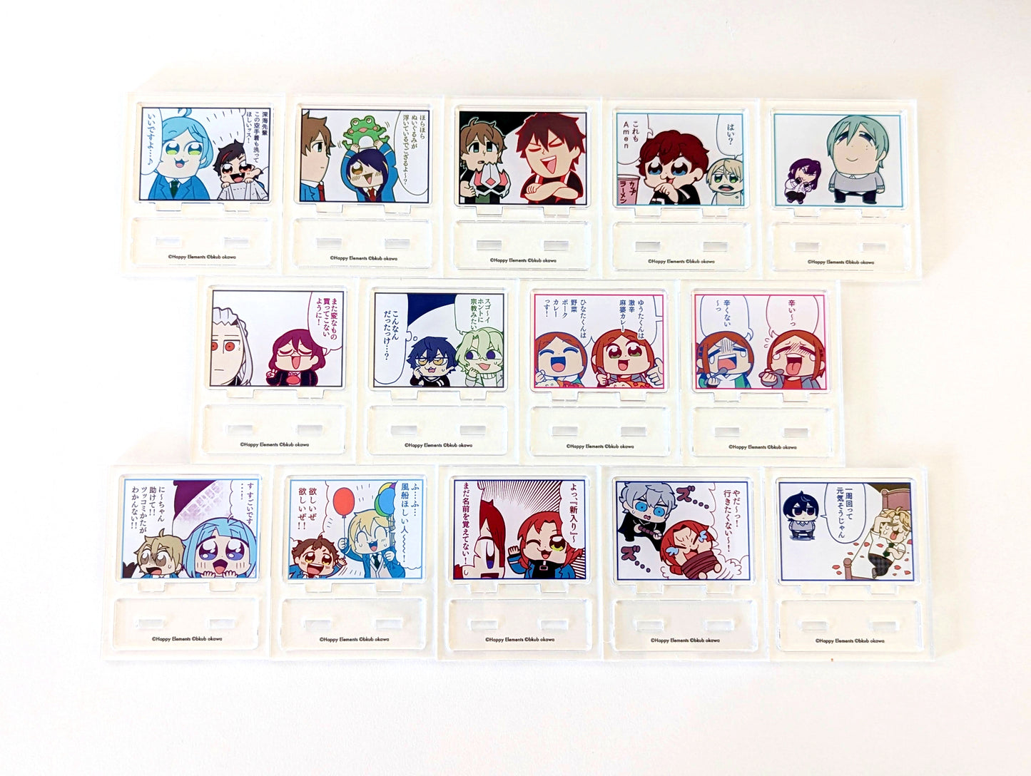 Ensembukubu Stars!! Trading Acrylic Stand Second Edition Vol.3&4