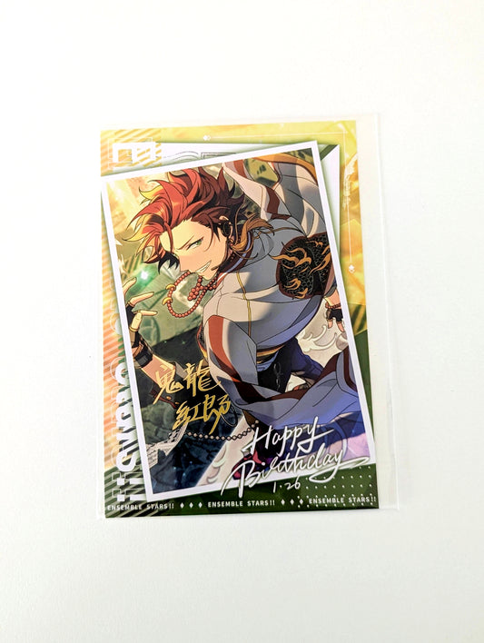 Ensemble Stars!! CN Store Limited Idol Birthday Postcard [2024]