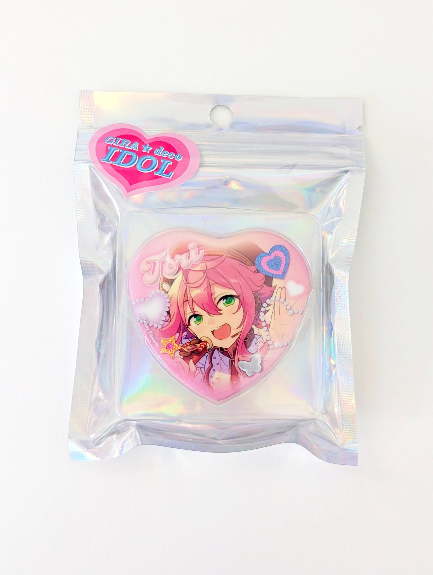 Ensemble Stars!! [GIRA☆Deco] Heart Can Badge