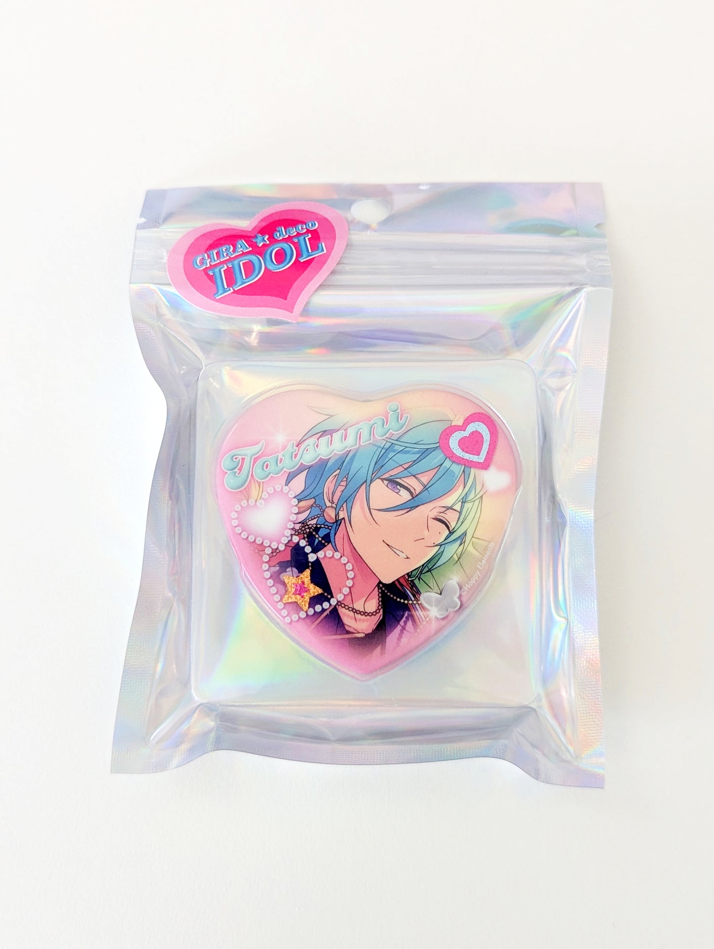 Ensemble Stars!! [GIRA☆Deco] Heart Can Badge