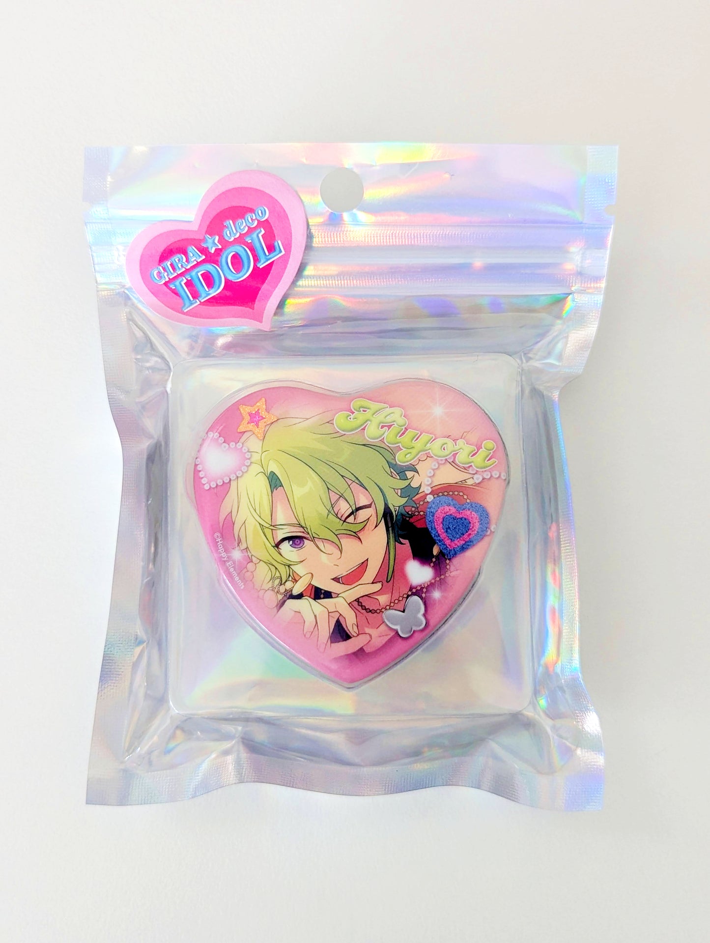 Ensemble Stars!! [GIRA☆Deco] Heart Can Badge