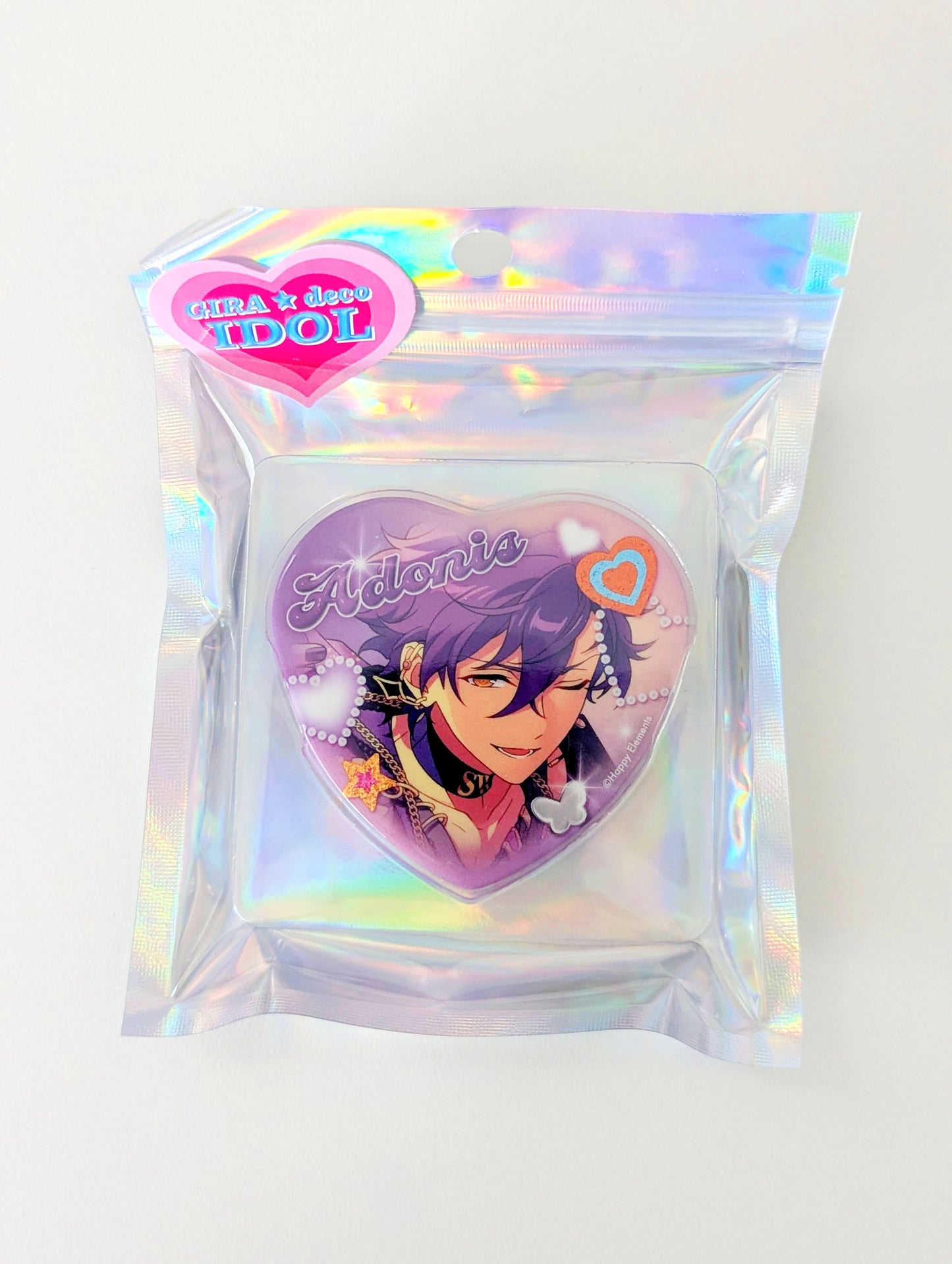 Ensemble Stars!! [GIRA☆Deco] Heart Can Badge