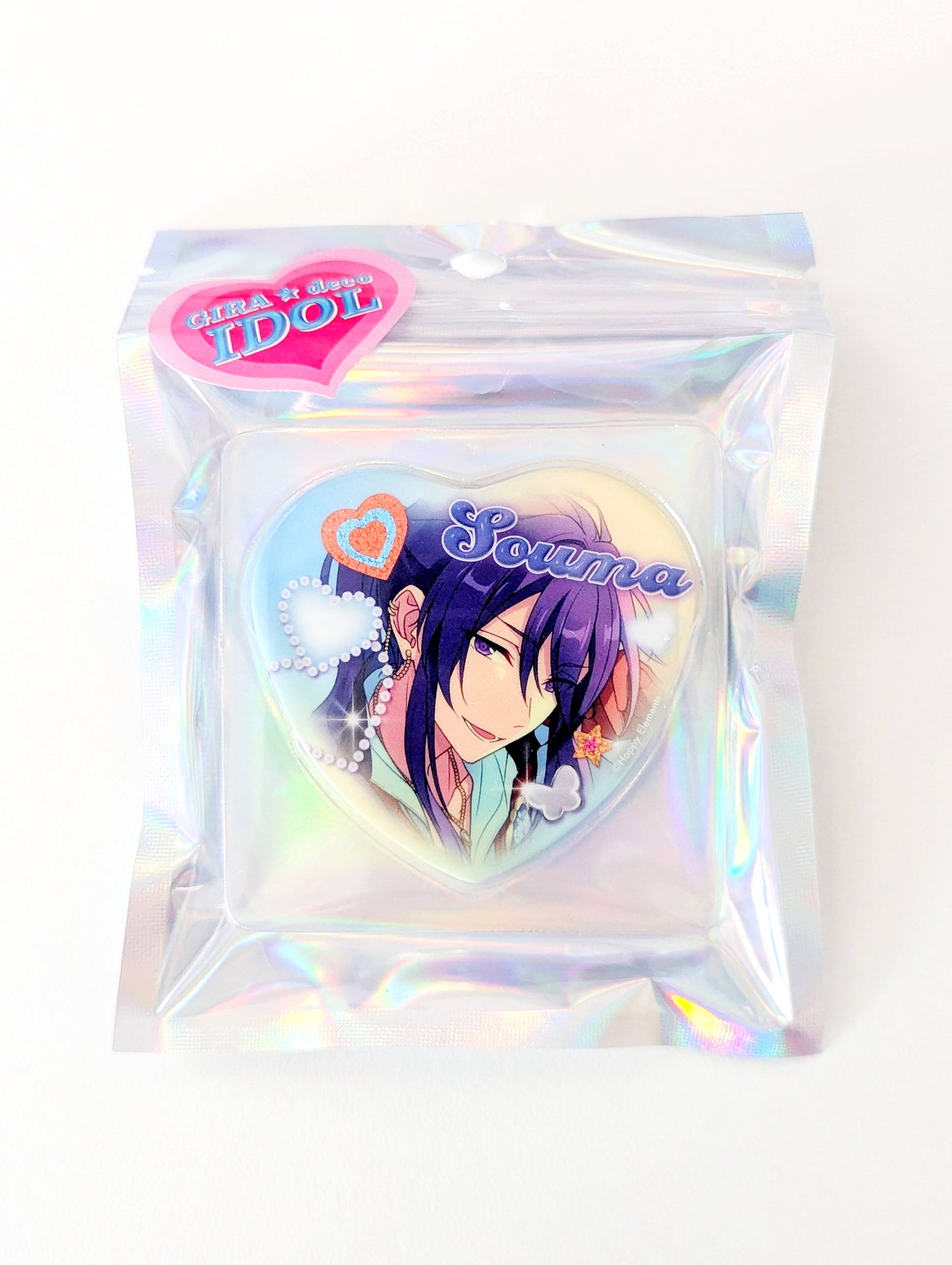 Ensemble Stars!! [GIRA☆Deco] Heart Can Badge