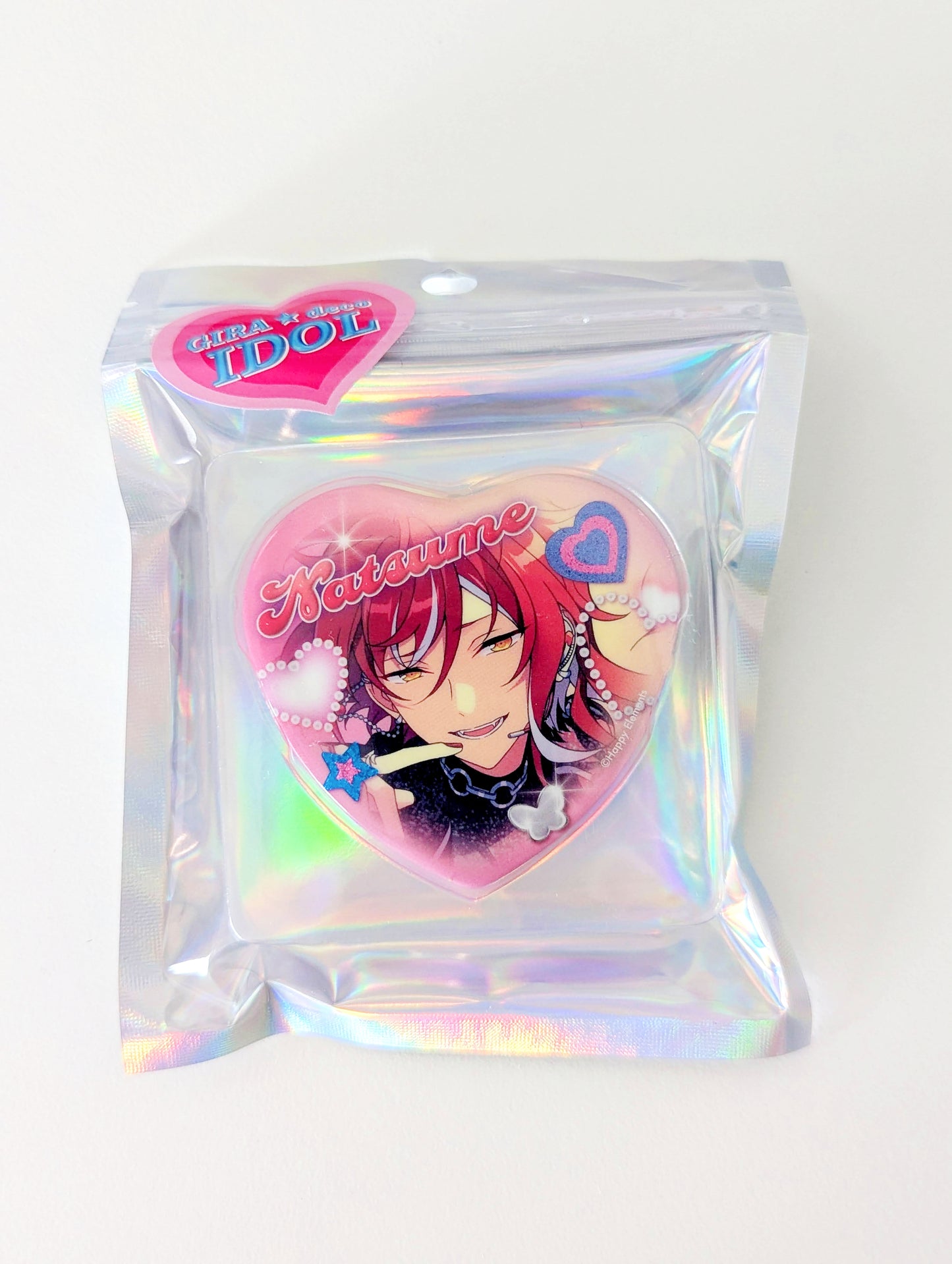 Ensemble Stars!! [GIRA☆Deco] Heart Can Badge