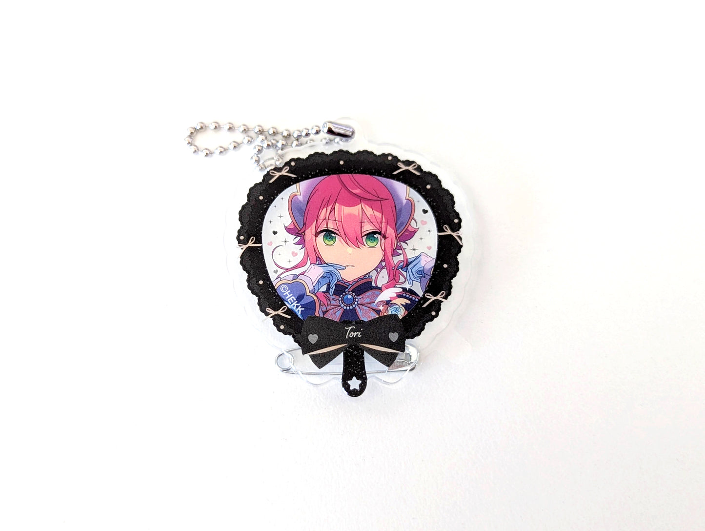 Ensemble Stars!! Furefure Skeleton Handheld Fan Mini Charm