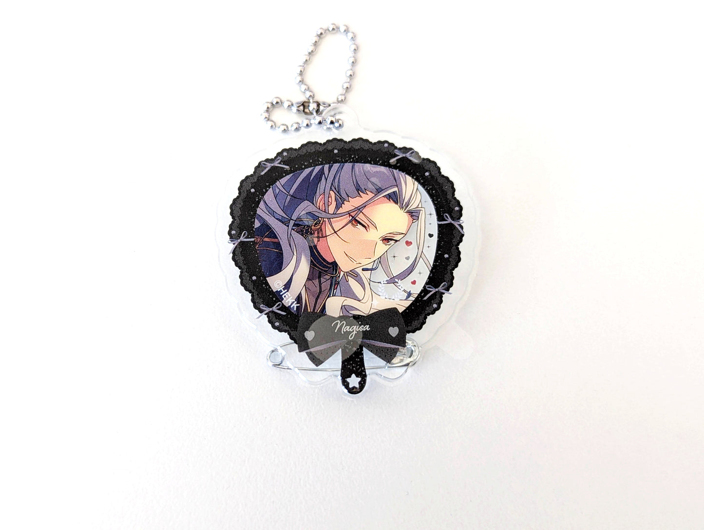 Ensemble Stars!! Furefure Skeleton Handheld Fan Mini Charm