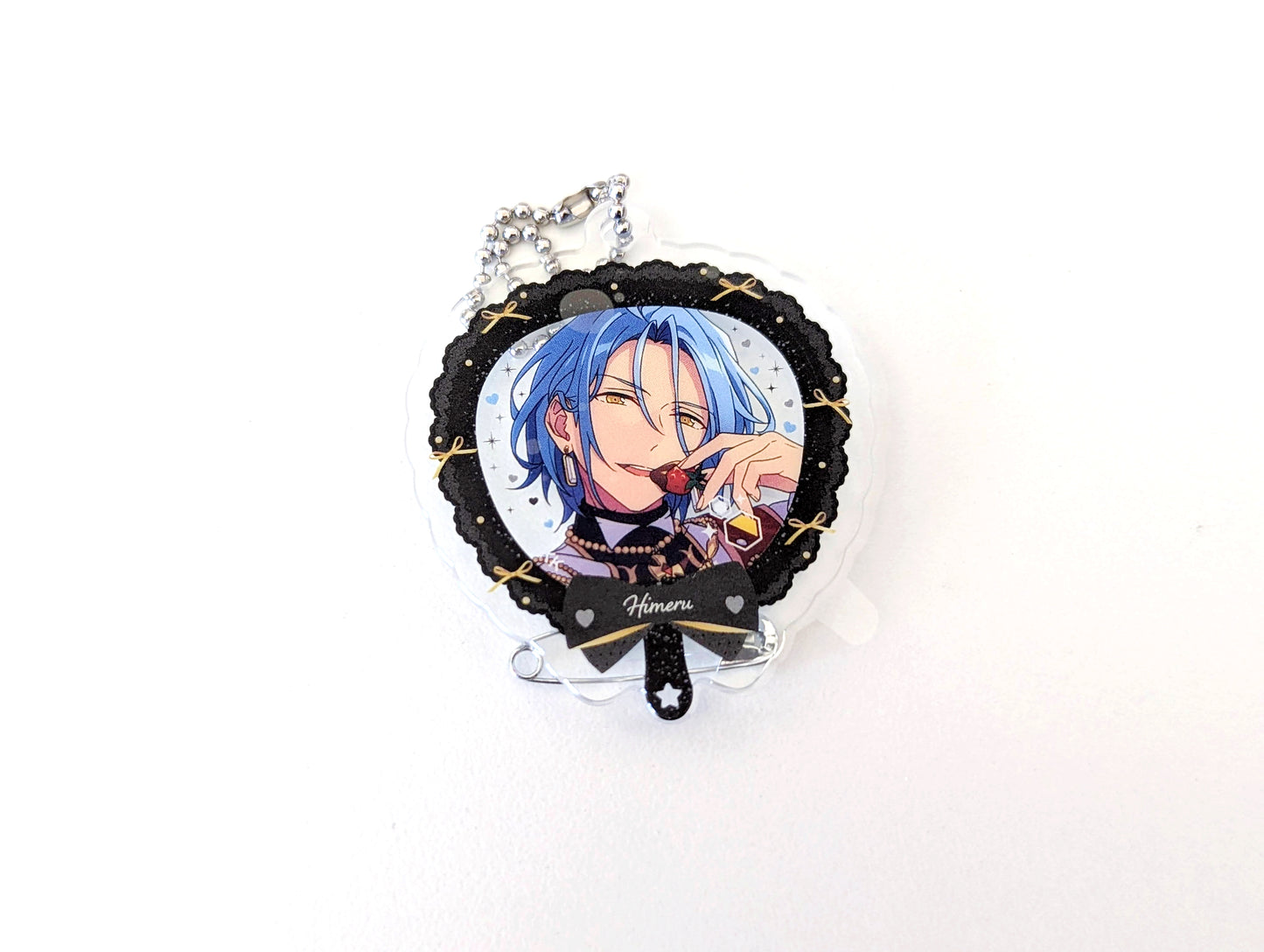 Ensemble Stars!! Furefure Skeleton Handheld Fan Mini Charm