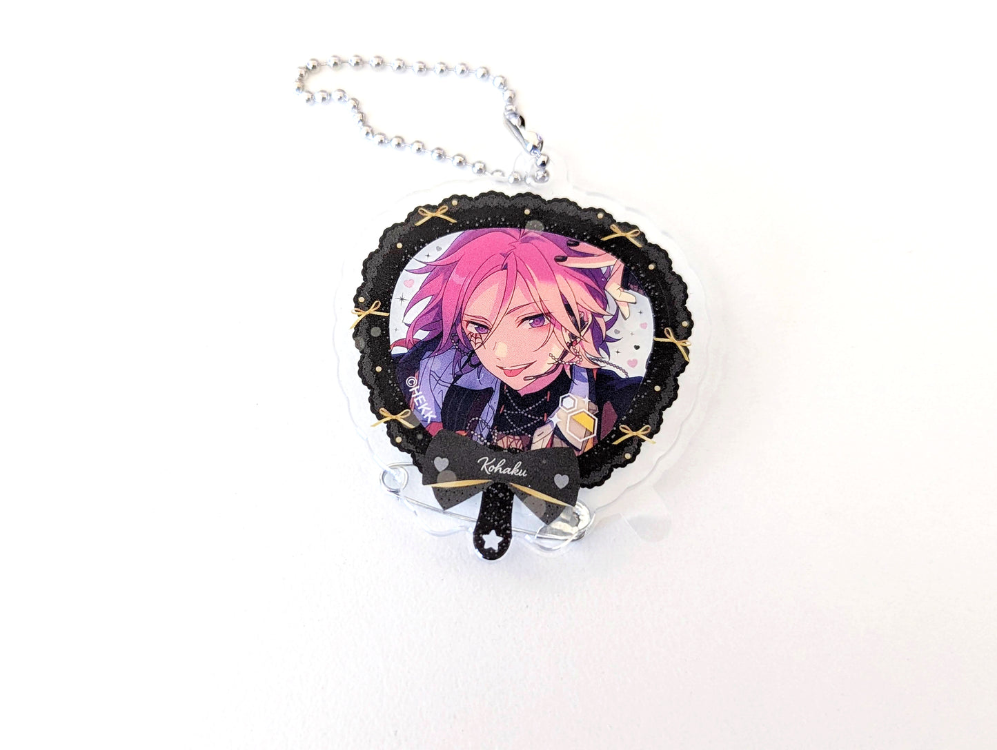 Ensemble Stars!! Furefure Skeleton Handheld Fan Mini Charm