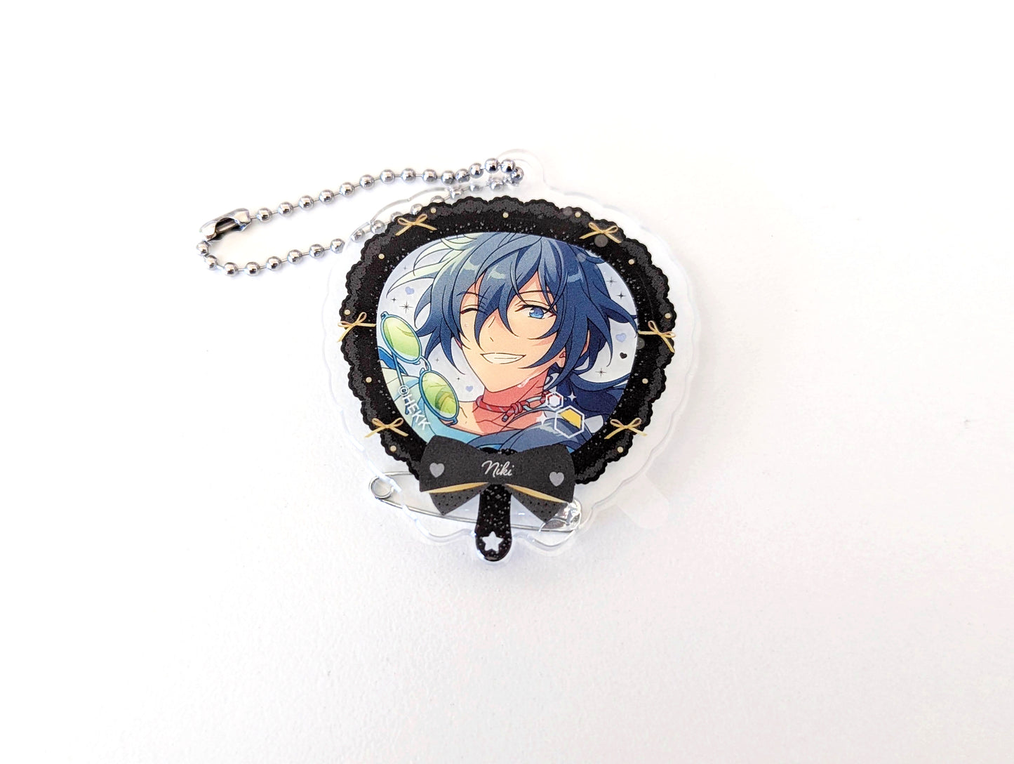 Ensemble Stars!! Furefure Skeleton Handheld Fan Mini Charm