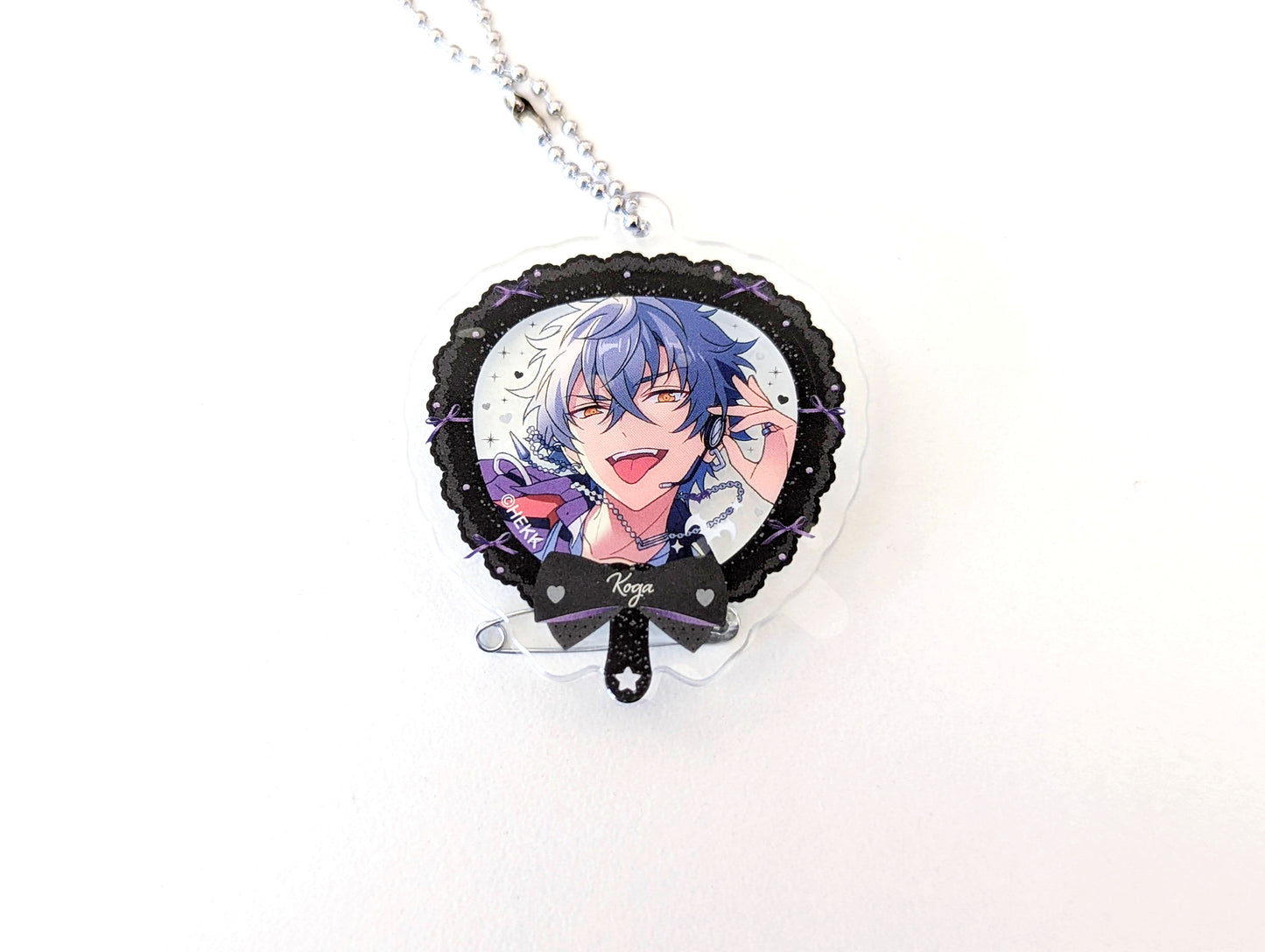 Ensemble Stars!! Furefure Skeleton Handheld Fan Mini Charm