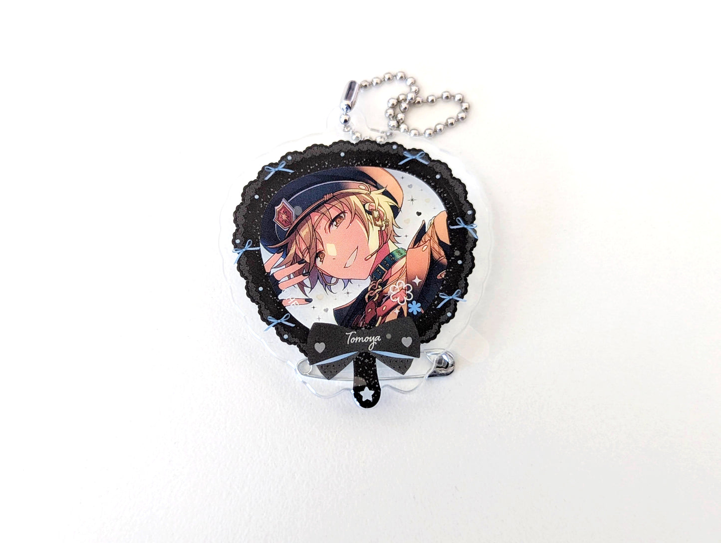 Ensemble Stars!! Furefure Skeleton Handheld Fan Mini Charm