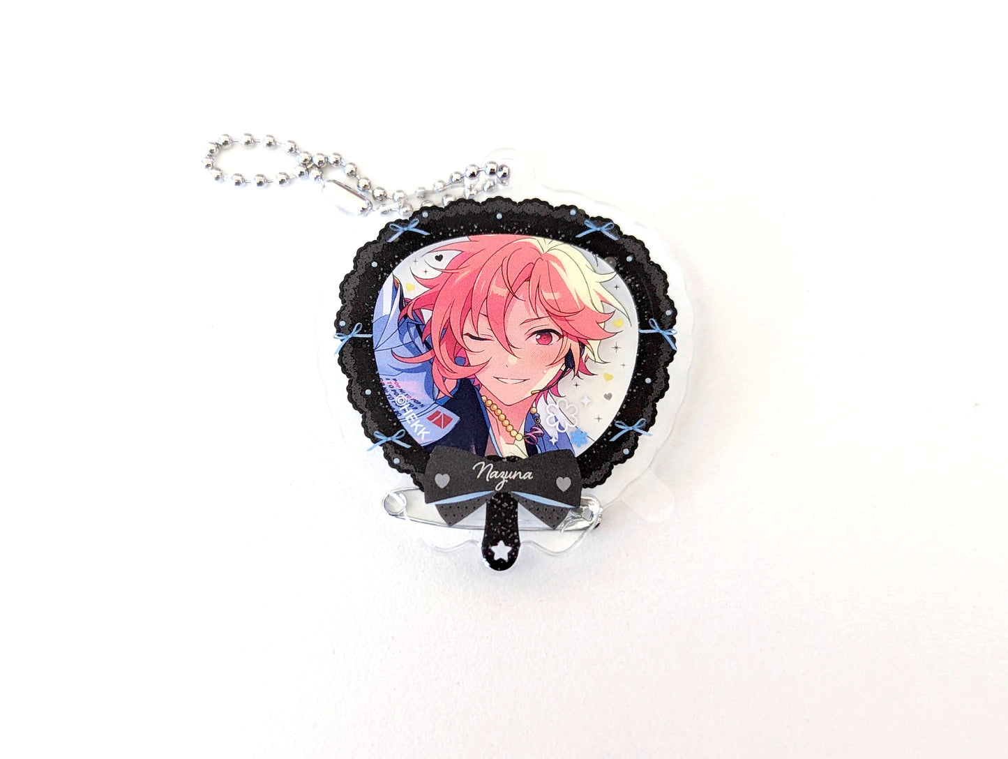 Ensemble Stars!! Furefure Skeleton Handheld Fan Mini Charm