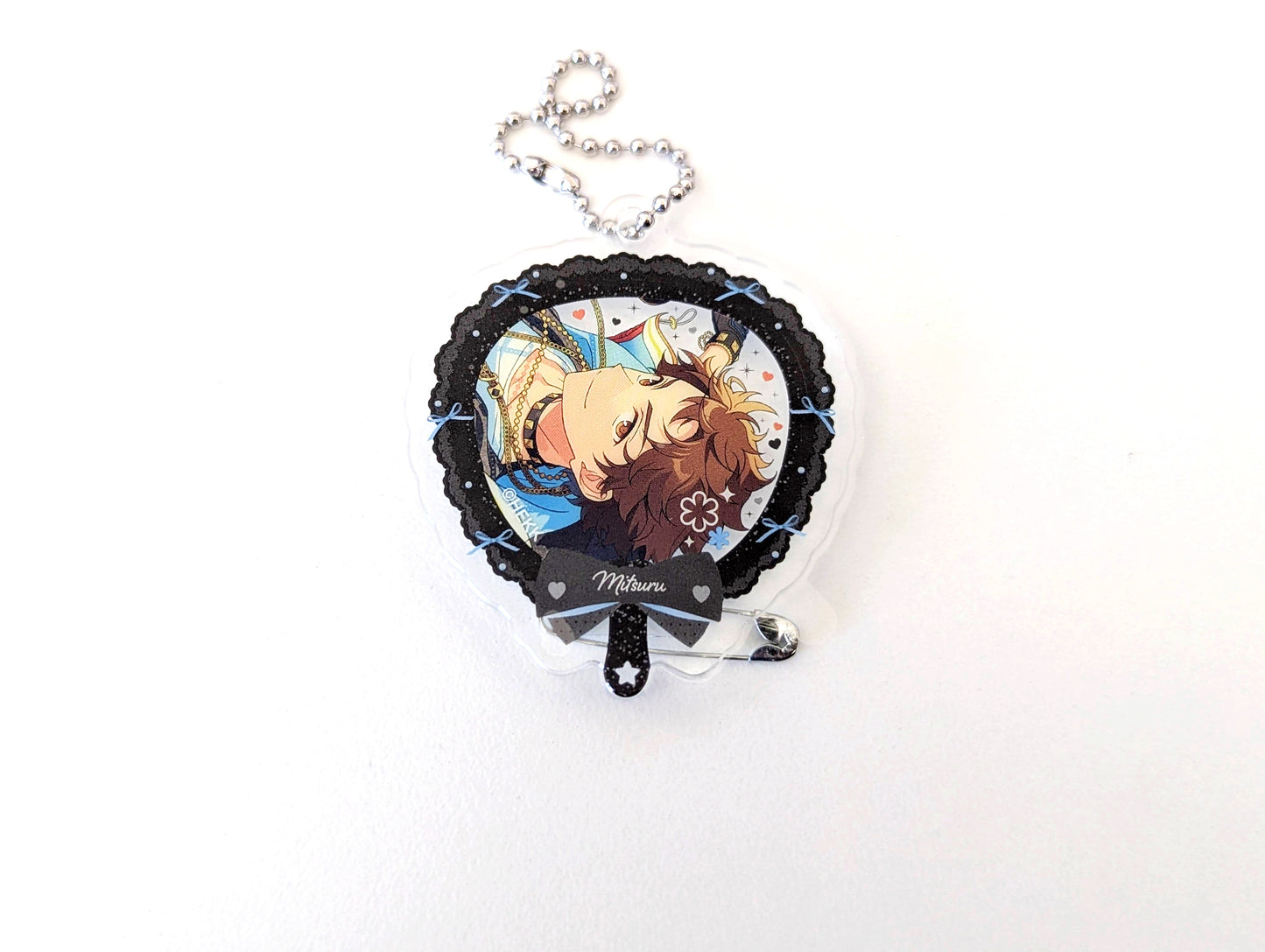 Ensemble Stars!! Furefure Skeleton Handheld Fan Mini Charm