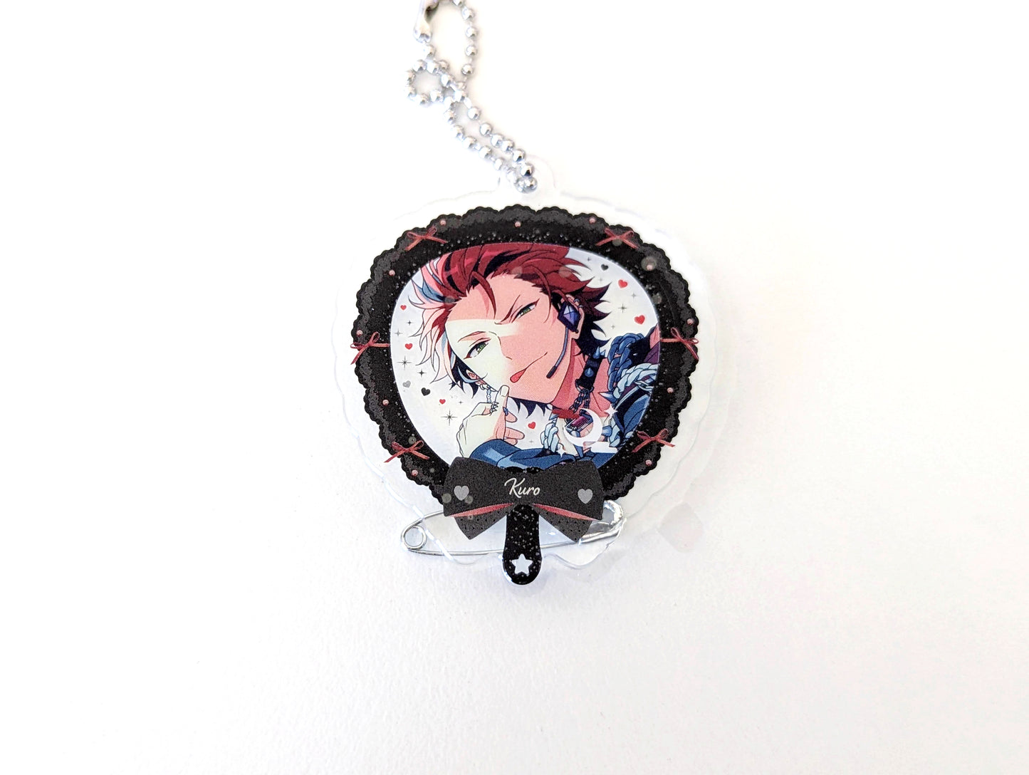 Ensemble Stars!! Furefure Skeleton Handheld Fan Mini Charm