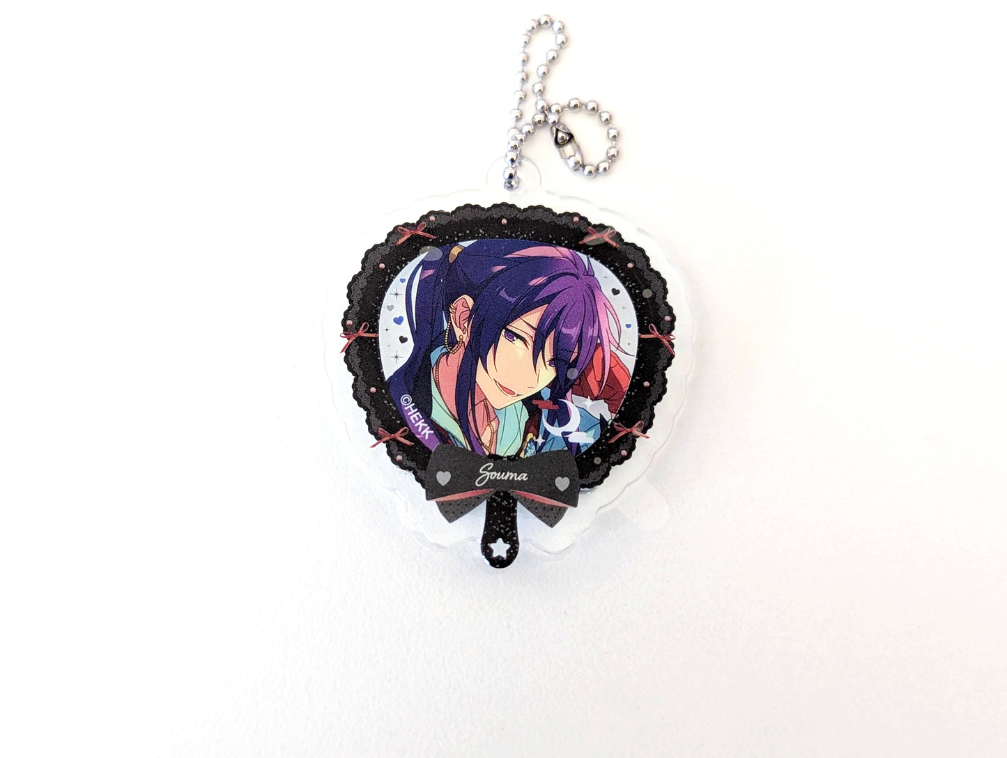 Ensemble Stars!! Furefure Skeleton Handheld Fan Mini Charm