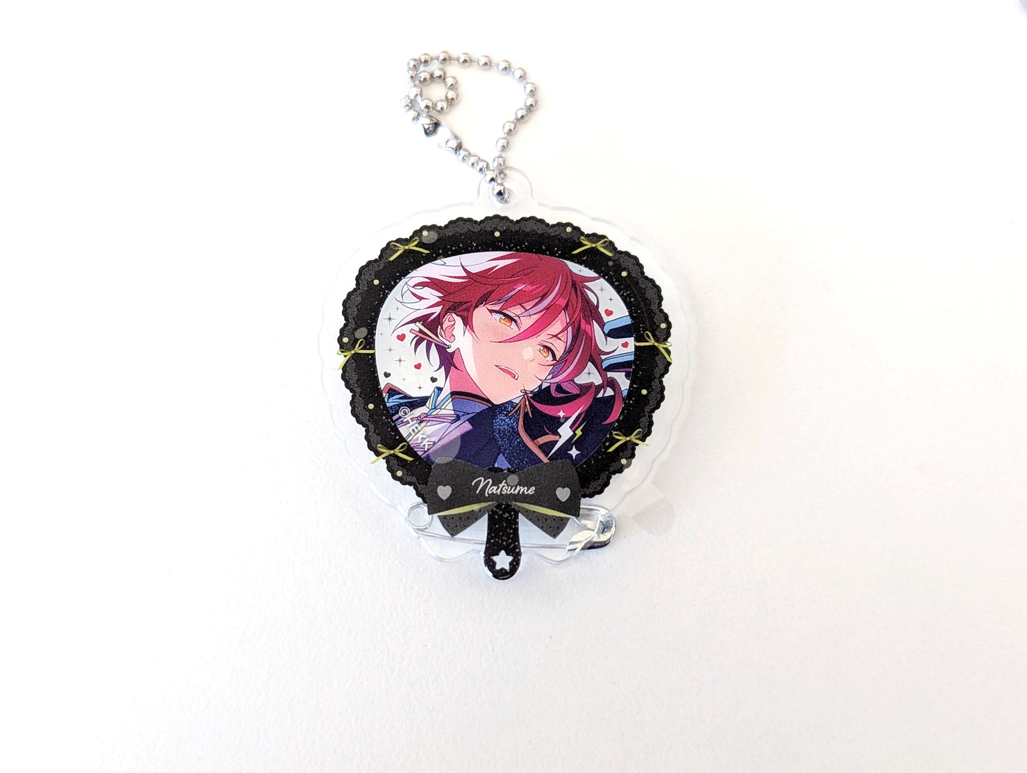 Ensemble Stars!! Furefure Skeleton Handheld Fan Mini Charm