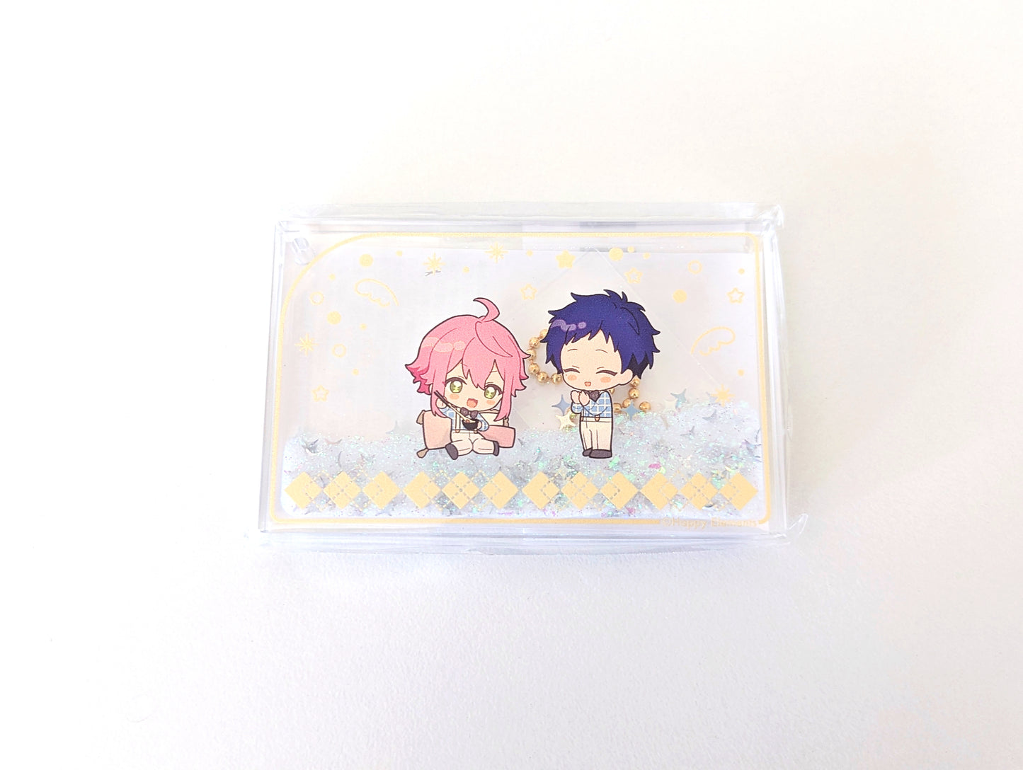 Ensemble Stars!! Animate Cafe 2024 Snow Globe-Style Liquid Acrylic Keychain