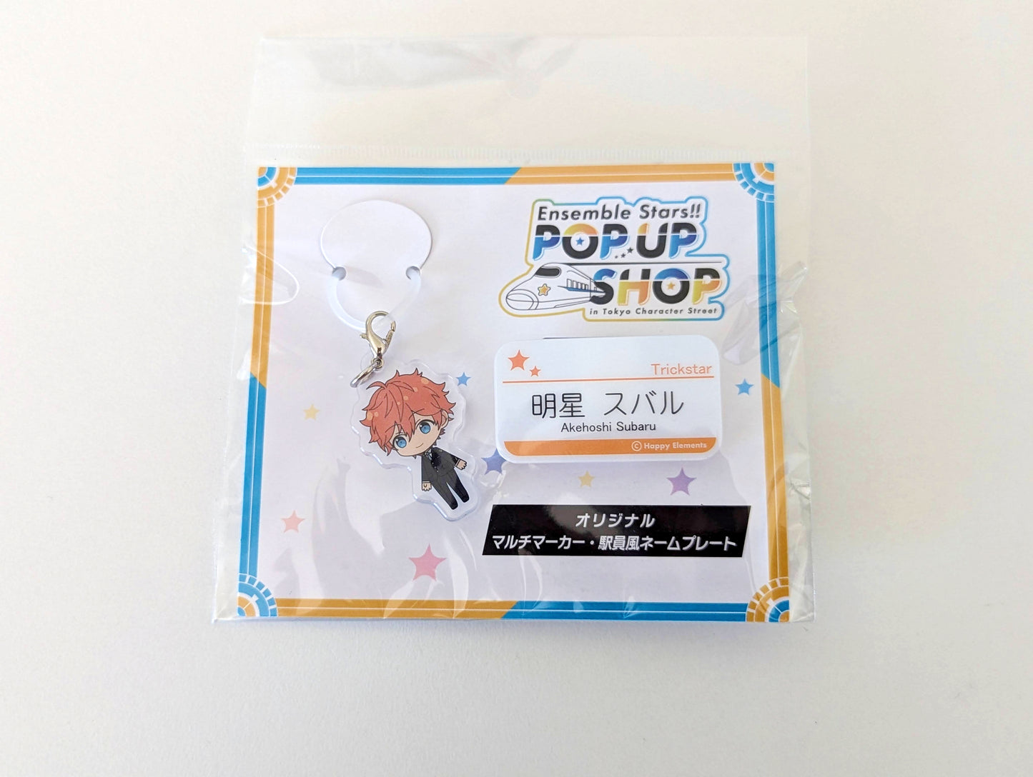 Ensemble Stars!! POP UP SHOP in Tokyo Character Street - Original Keychain and Station Staff-Style Nameplate