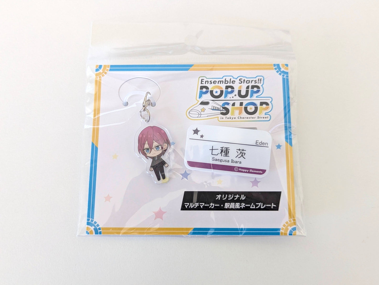 Ensemble Stars!! POP UP SHOP in Tokyo Character Street - Original Keychain and Station Staff-Style Nameplate