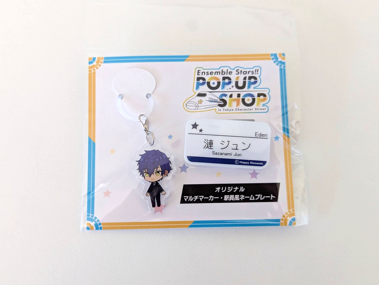 Ensemble Stars!! POP UP SHOP in Tokyo Character Street - Original Keychain and Station Staff-Style Nameplate