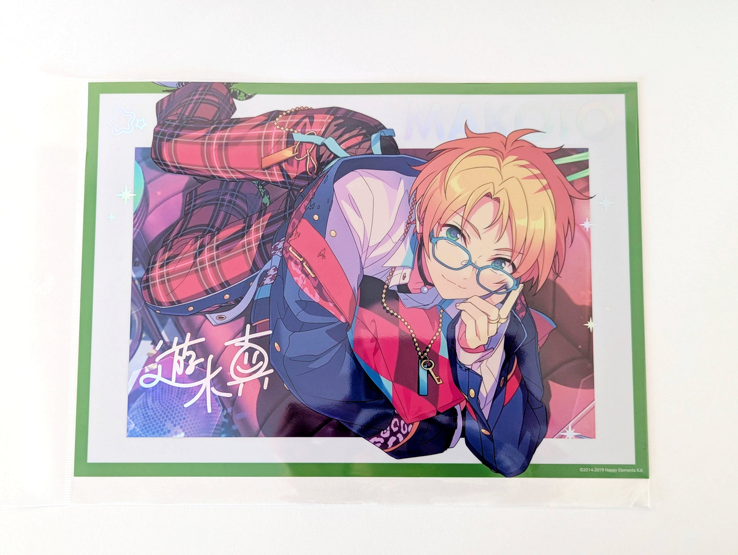 Ensemble Stars!! Stella Photo Sparkle Holographic Poster