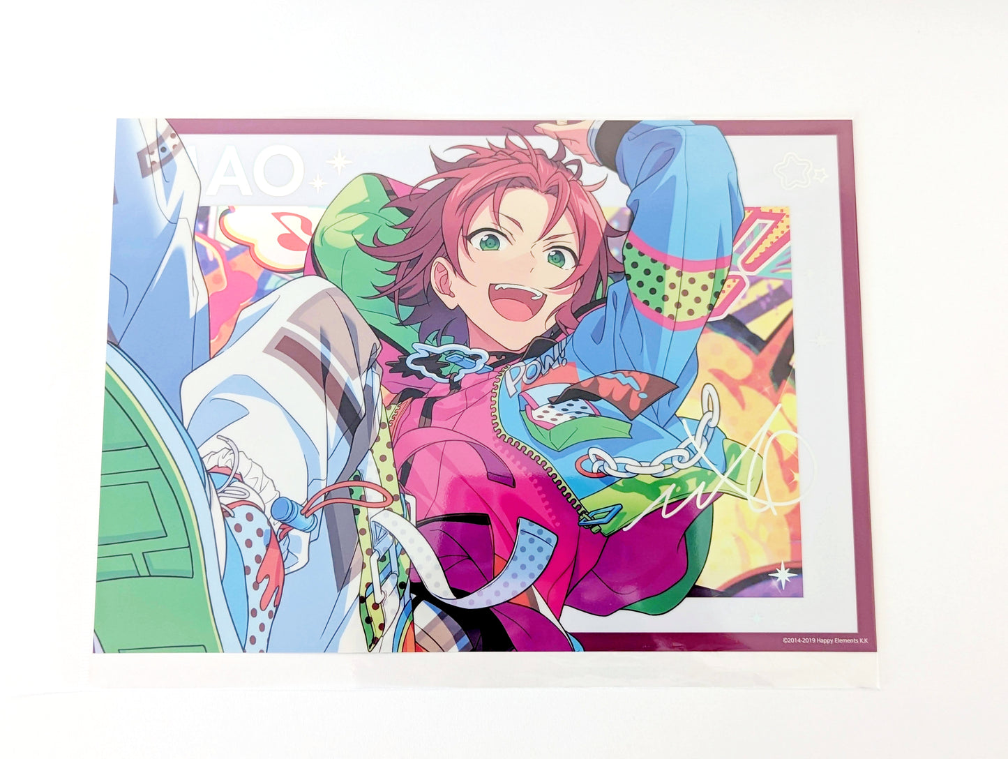 Ensemble Stars!! Stella Photo Sparkle Holographic Poster