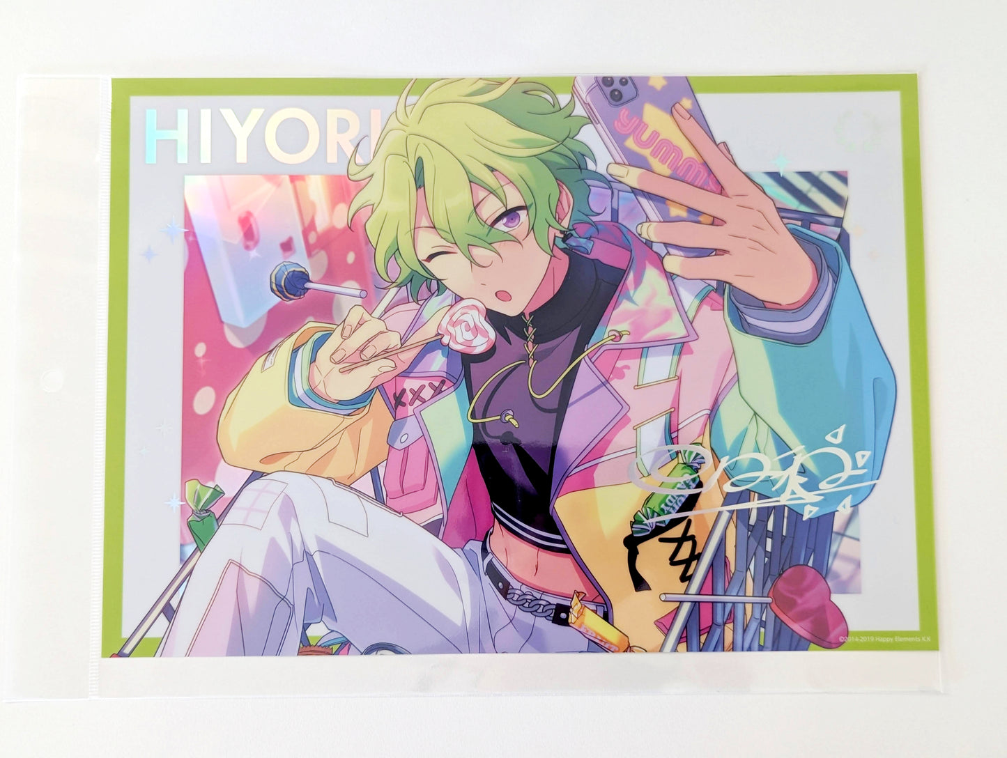 Ensemble Stars!! Stella Photo Sparkle Holographic Poster