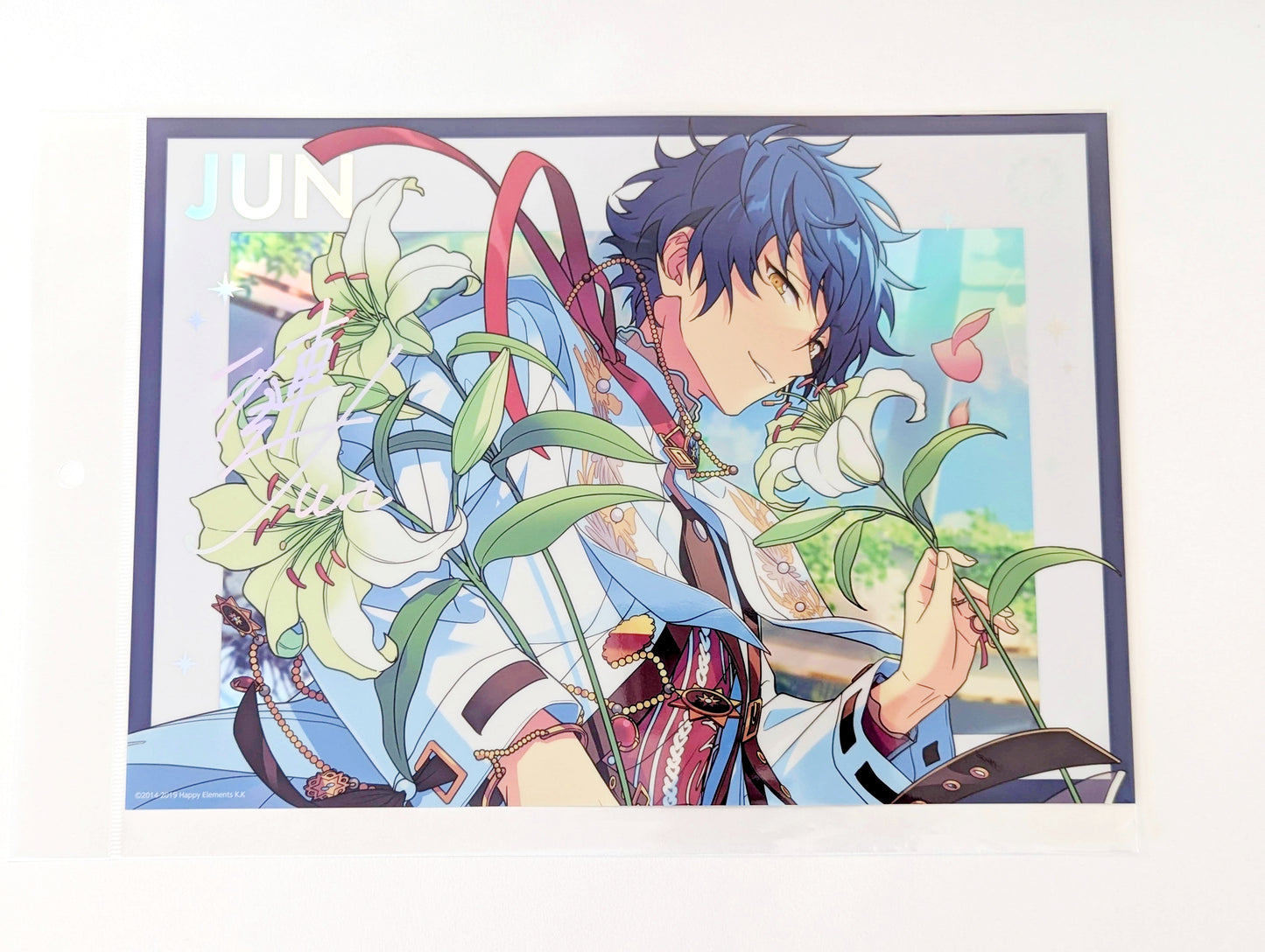Ensemble Stars!! Stella Photo Sparkle Holographic Poster