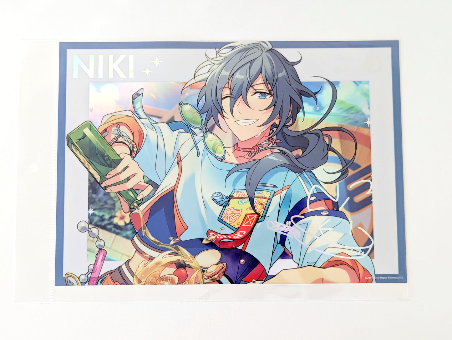 Ensemble Stars!! Stella Photo Sparkle Holographic Poster