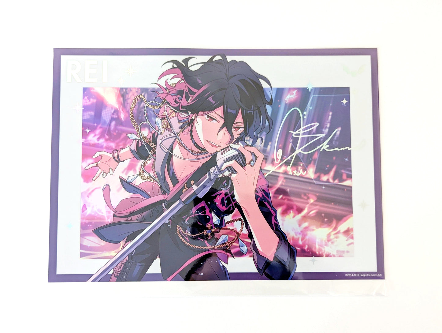 Ensemble Stars!! Stella Photo Sparkle Holographic Poster