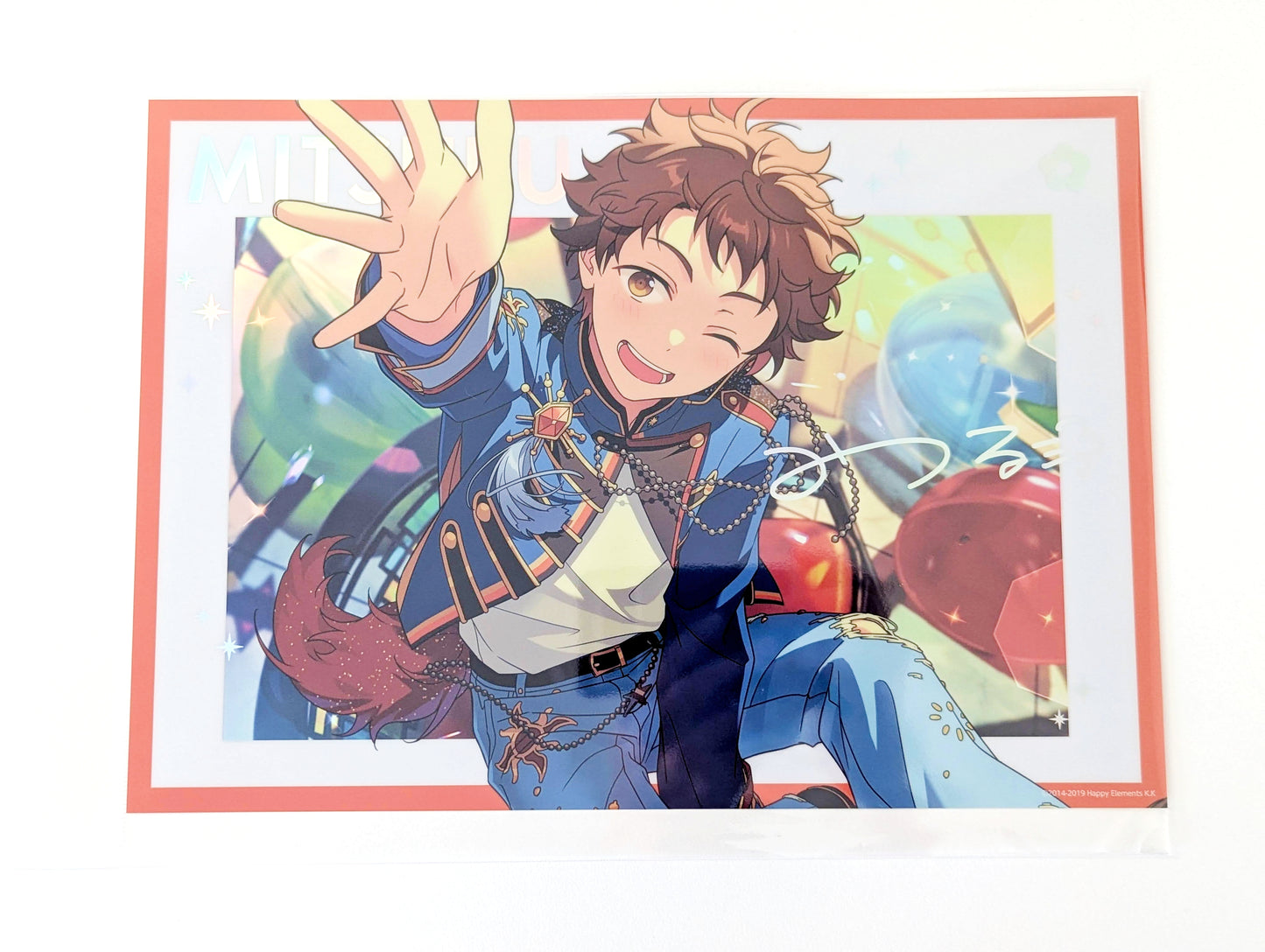 Ensemble Stars!! Stella Photo Sparkle Holographic Poster