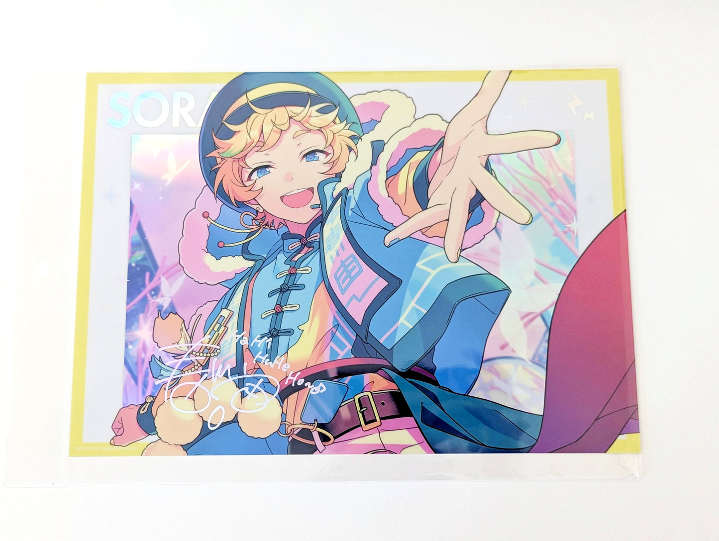 Ensemble Stars!! Stella Photo Sparkle Holographic Poster