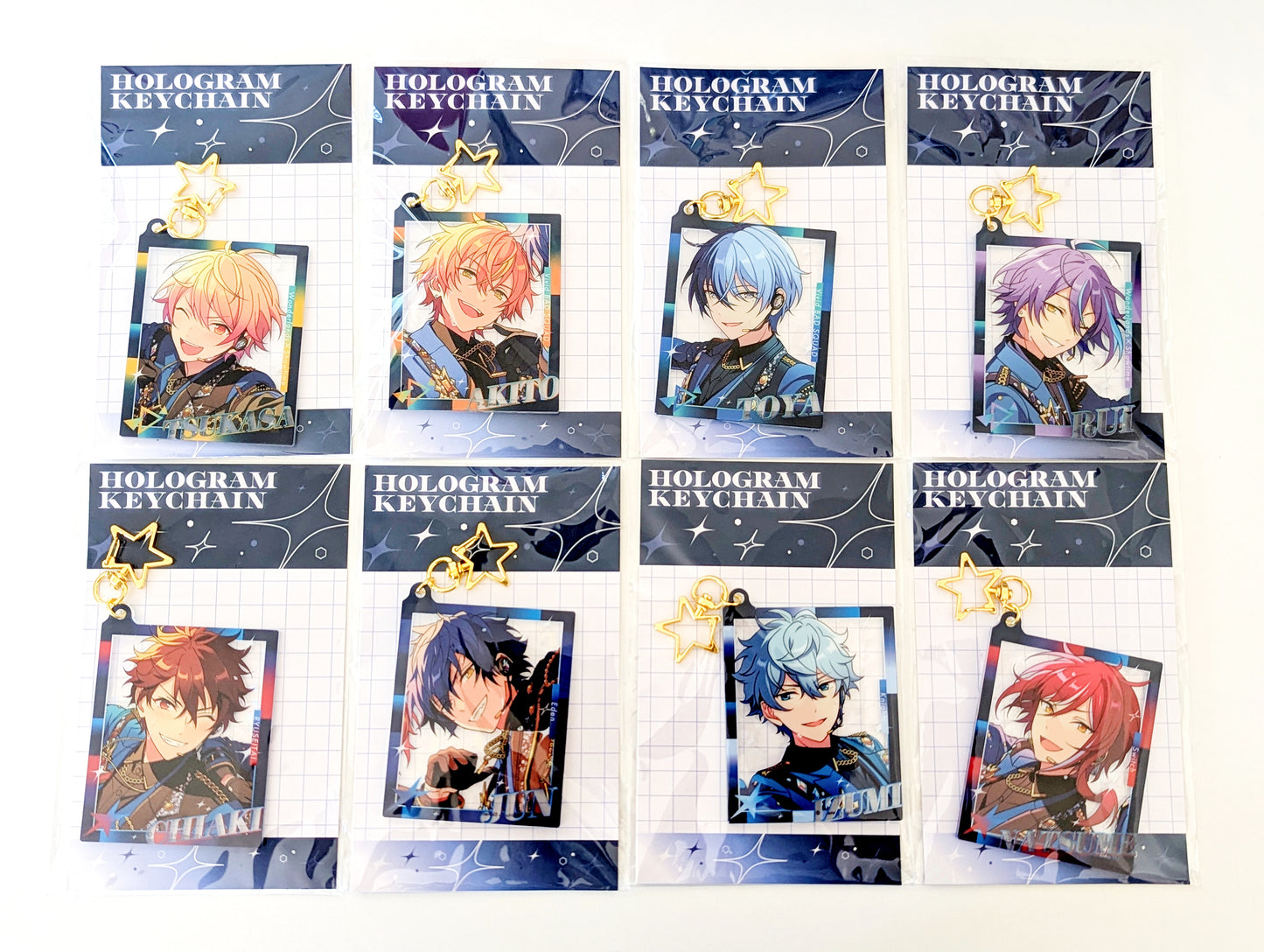 Project Sekai × Ensemble Stars!! Holographic Acrylic Keychain