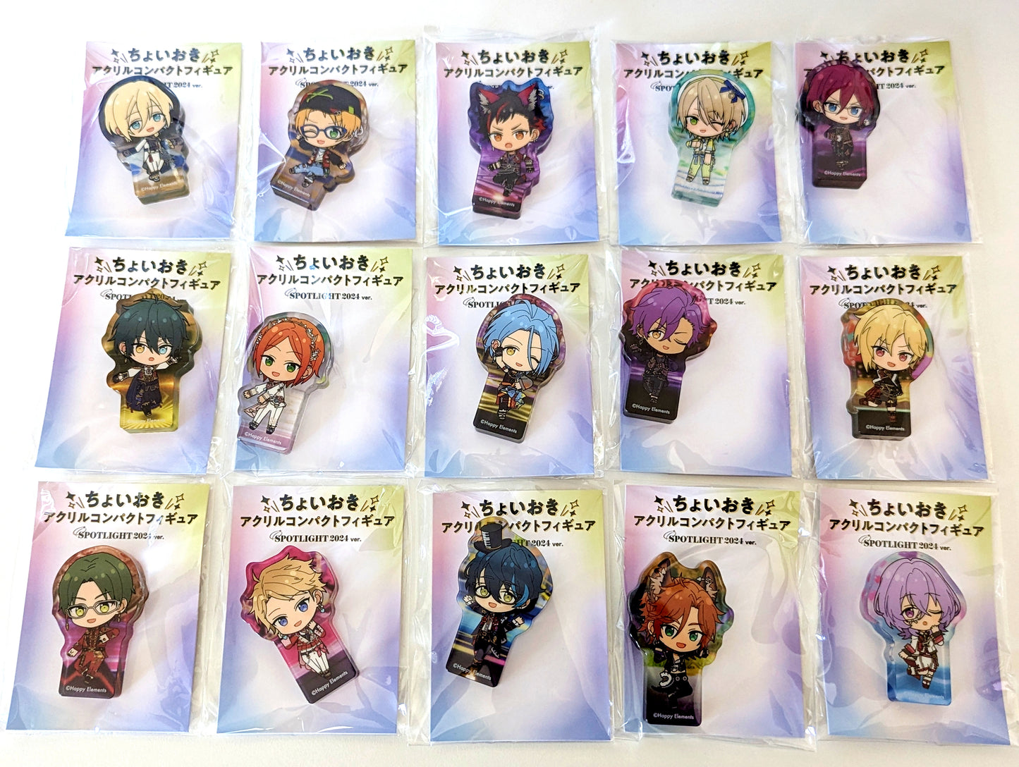 Ensemble Stars!! SPOTLIGHT Mini Acrylic Block 2024