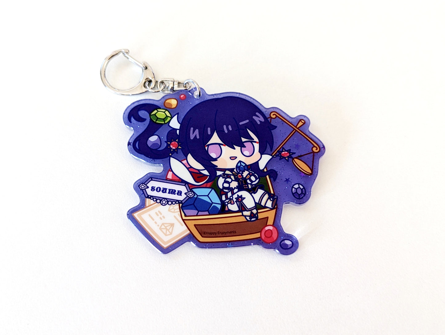 Ensemble Stars!! CN Mini Special Card Acrylic Pendant