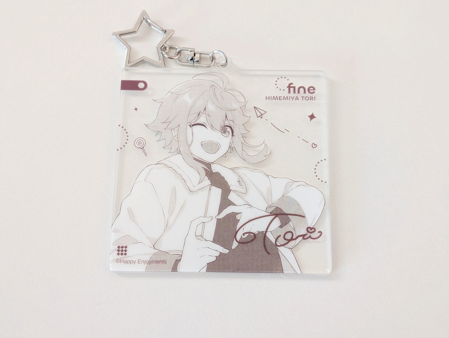 Ensemble Stars!! UHA Collaboration Acrylic Keychain