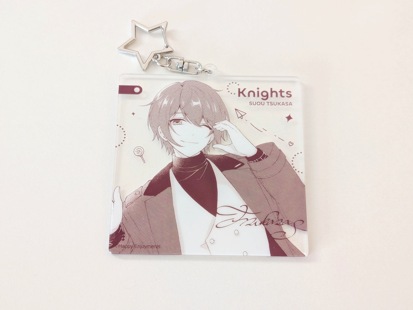 Ensemble Stars!! UHA Collaboration Acrylic Keychain