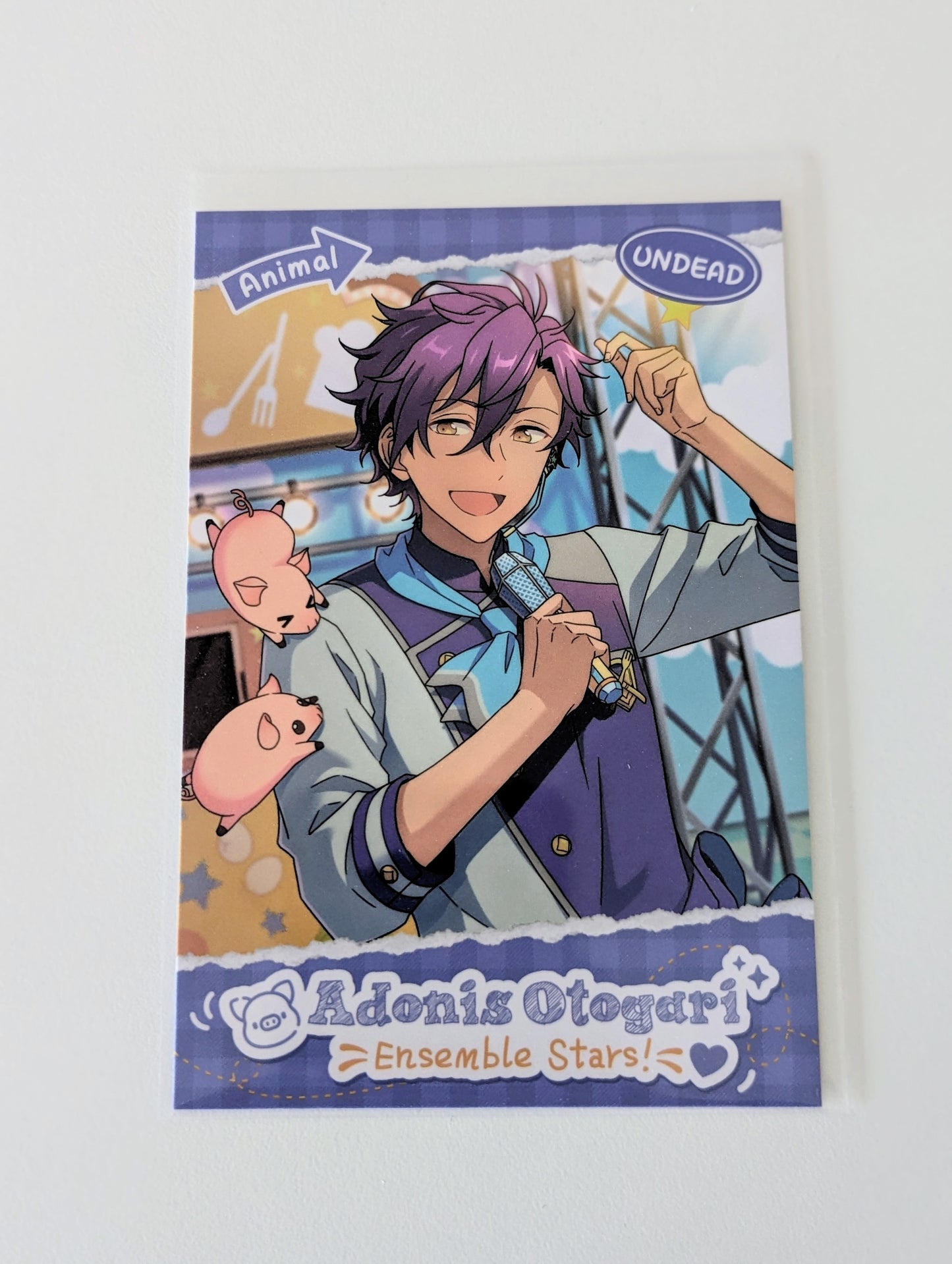 Ensemble Stars!! CN Animal Theme Postcard