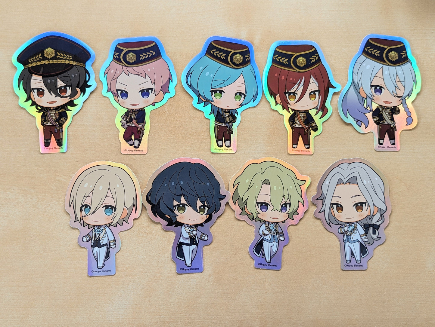 Ensemble Stars!! Elements Animate Cafe Collab Hologram Sticker