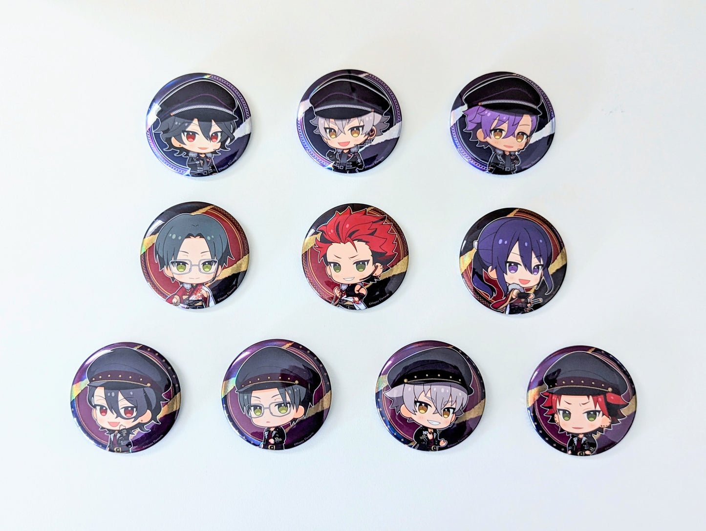 Ensemble Stars!! Crossroad Animate Cafe Collaboration Can Badge